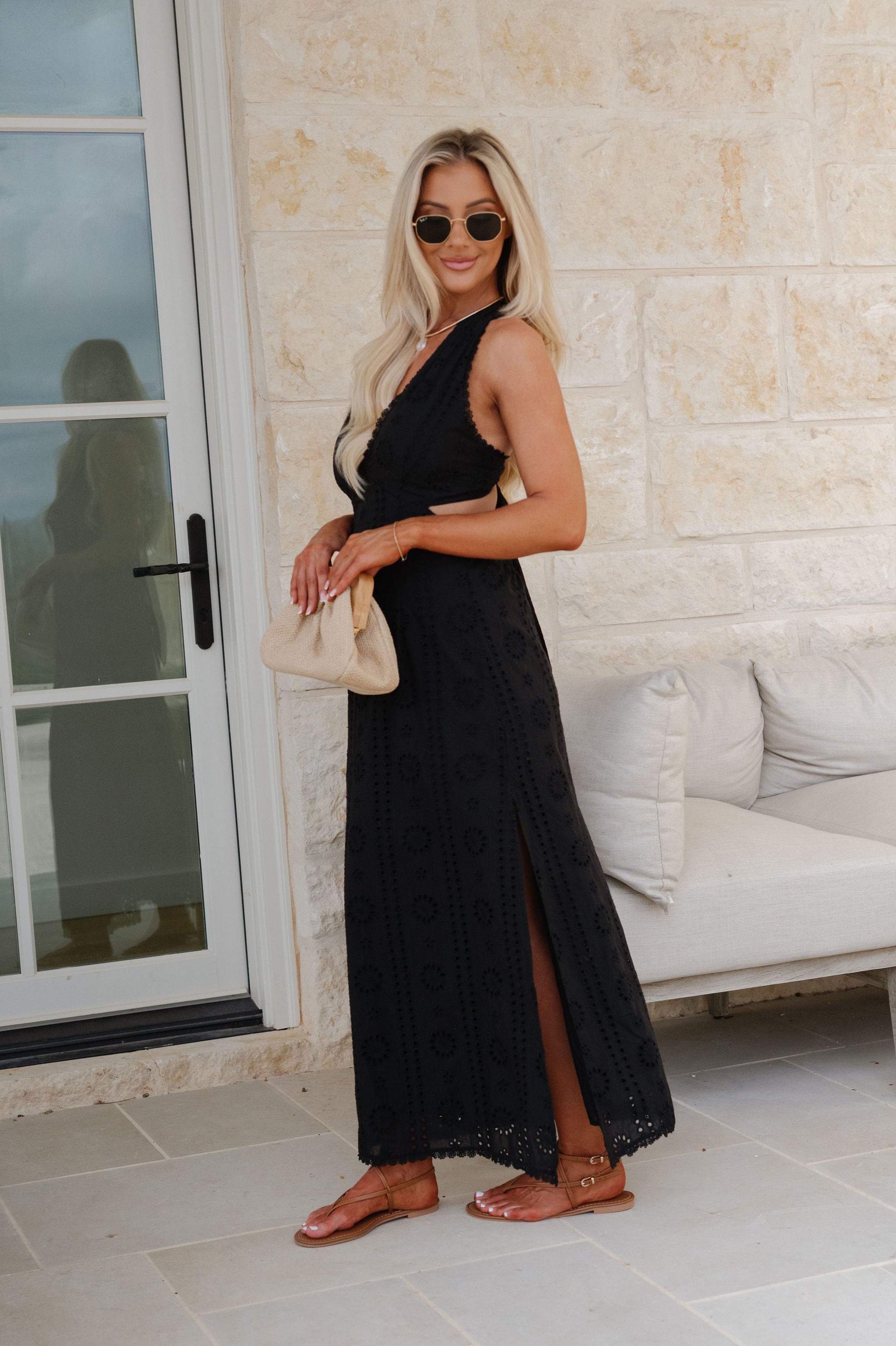 Holden Eyelet Maxi Dress