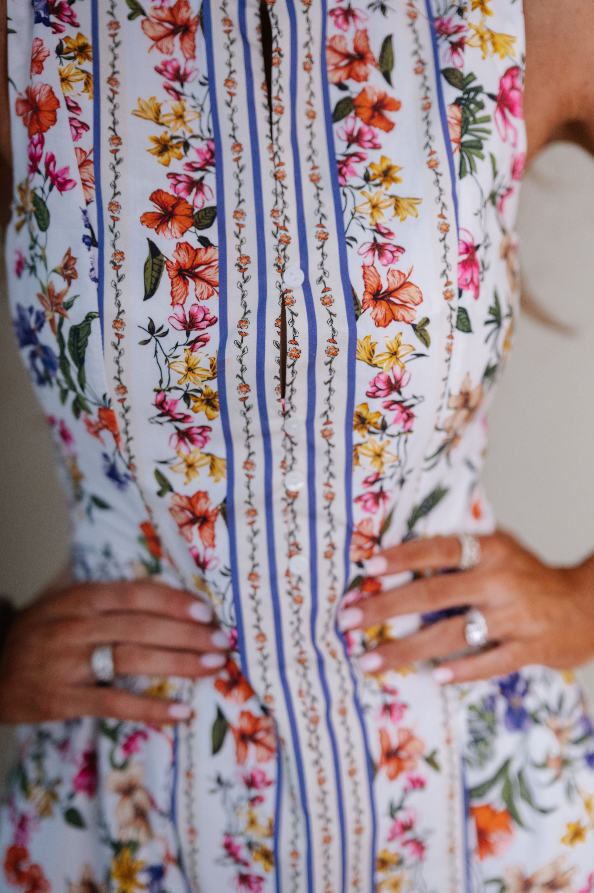 Hannah Mini Dress-Floral