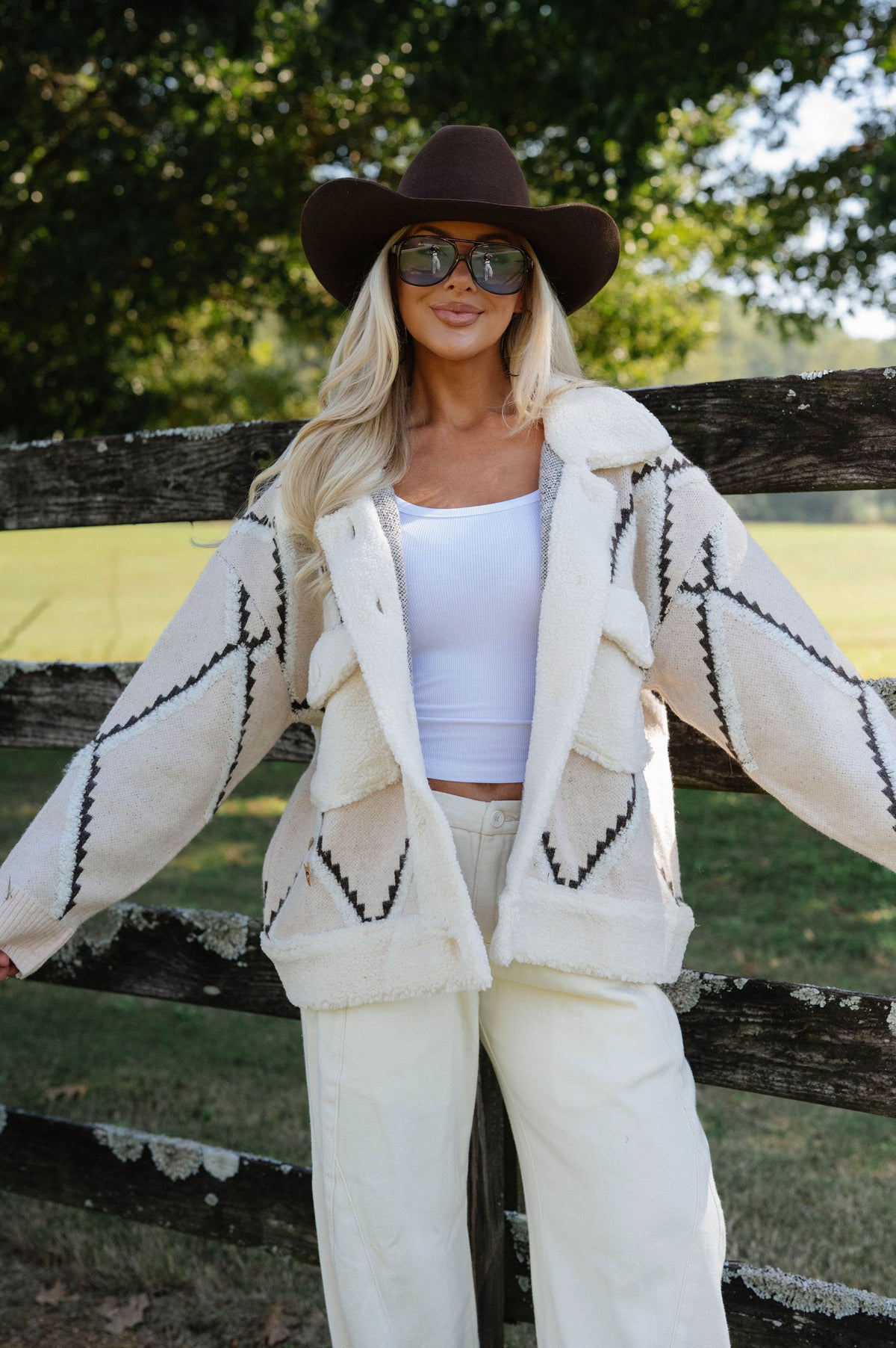 Riley Collared Jacket-Taupe