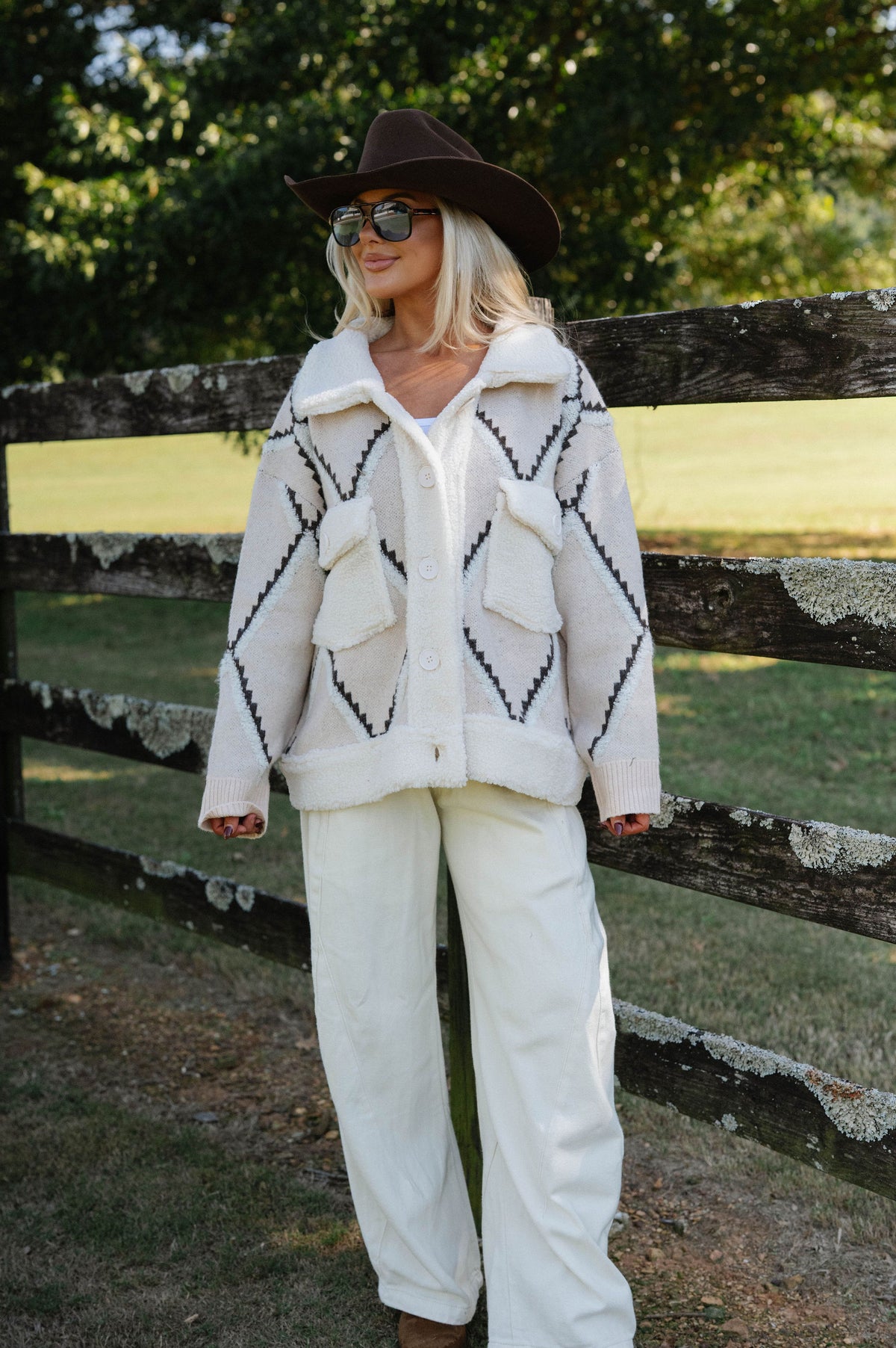 Riley Collared Jacket-Taupe