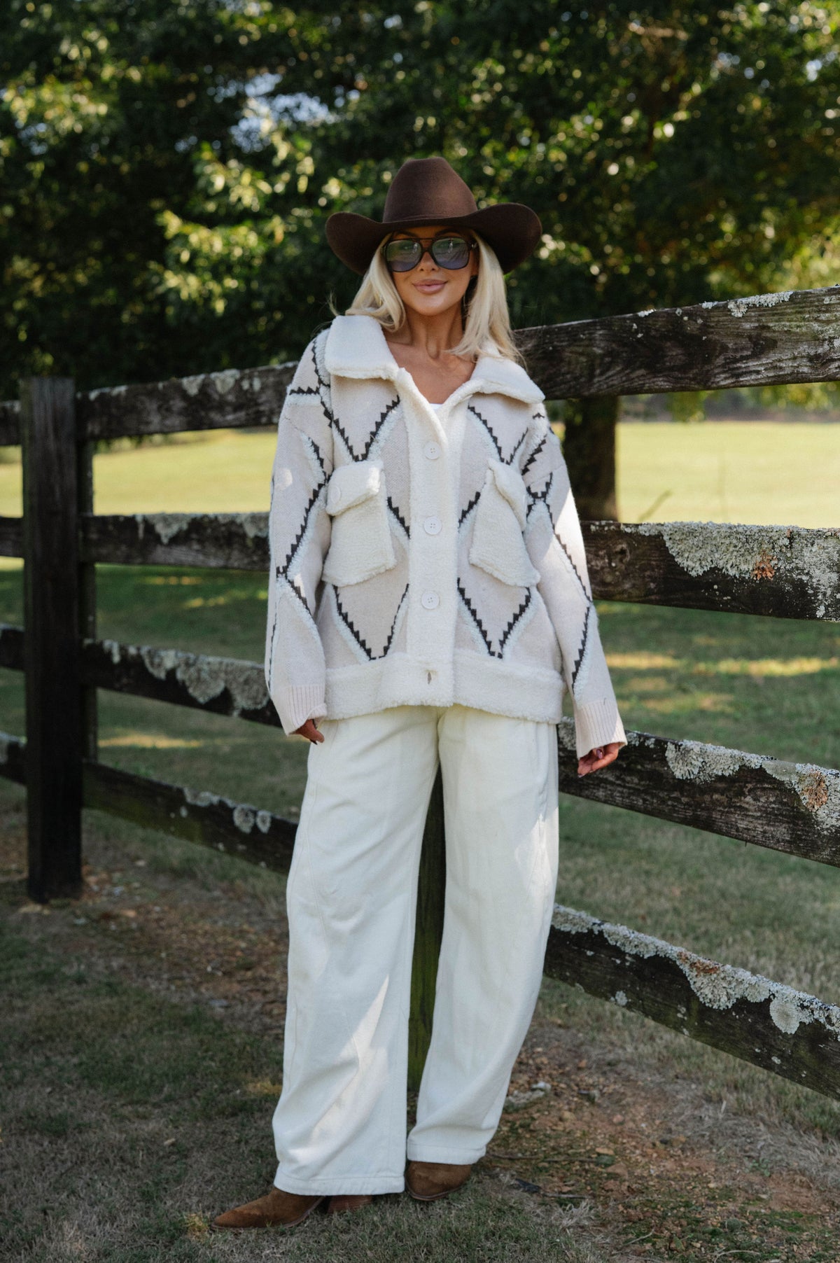 Riley Collared Jacket-Taupe