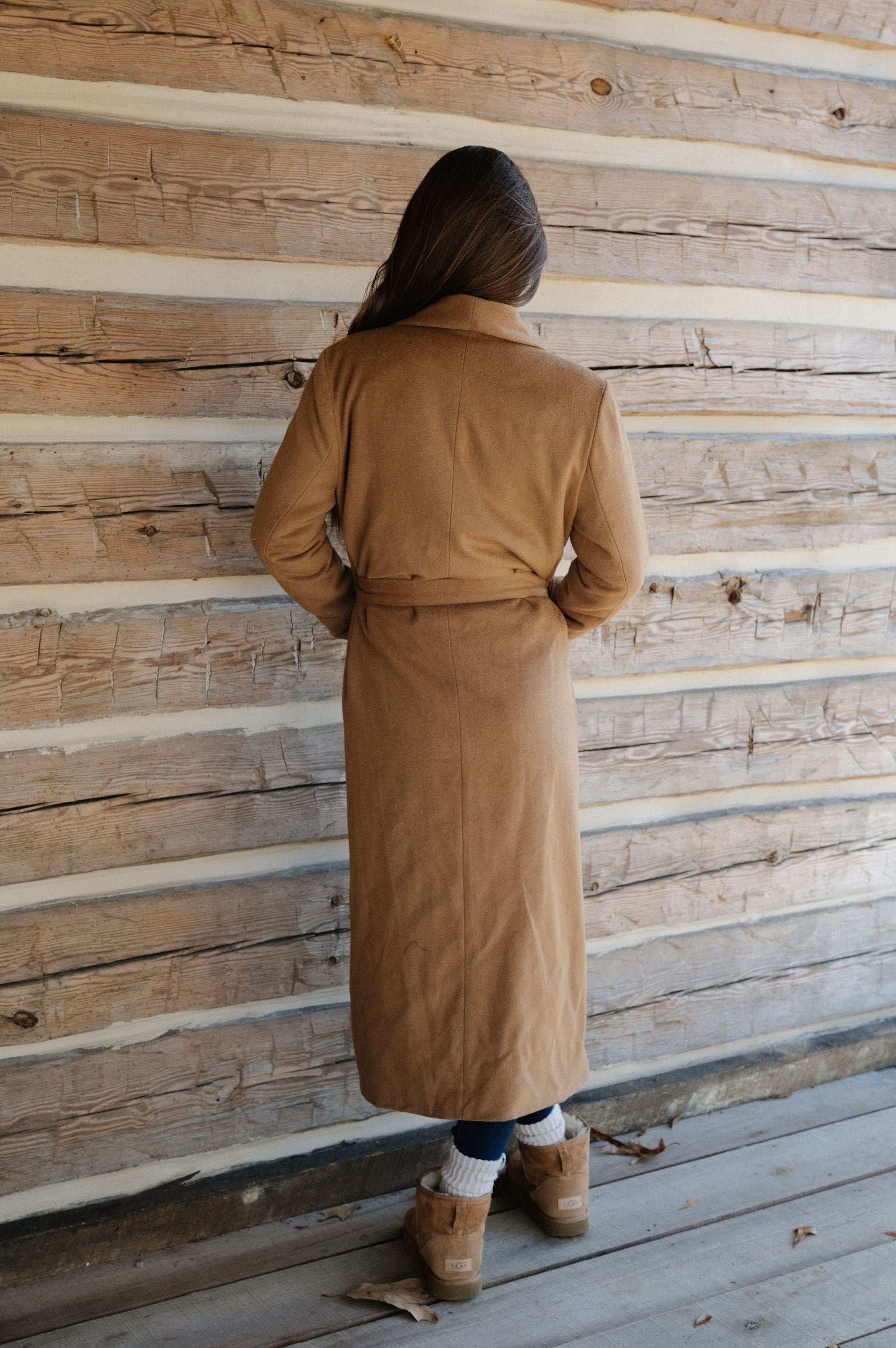 Rhodes Wool Coat-Caramel
