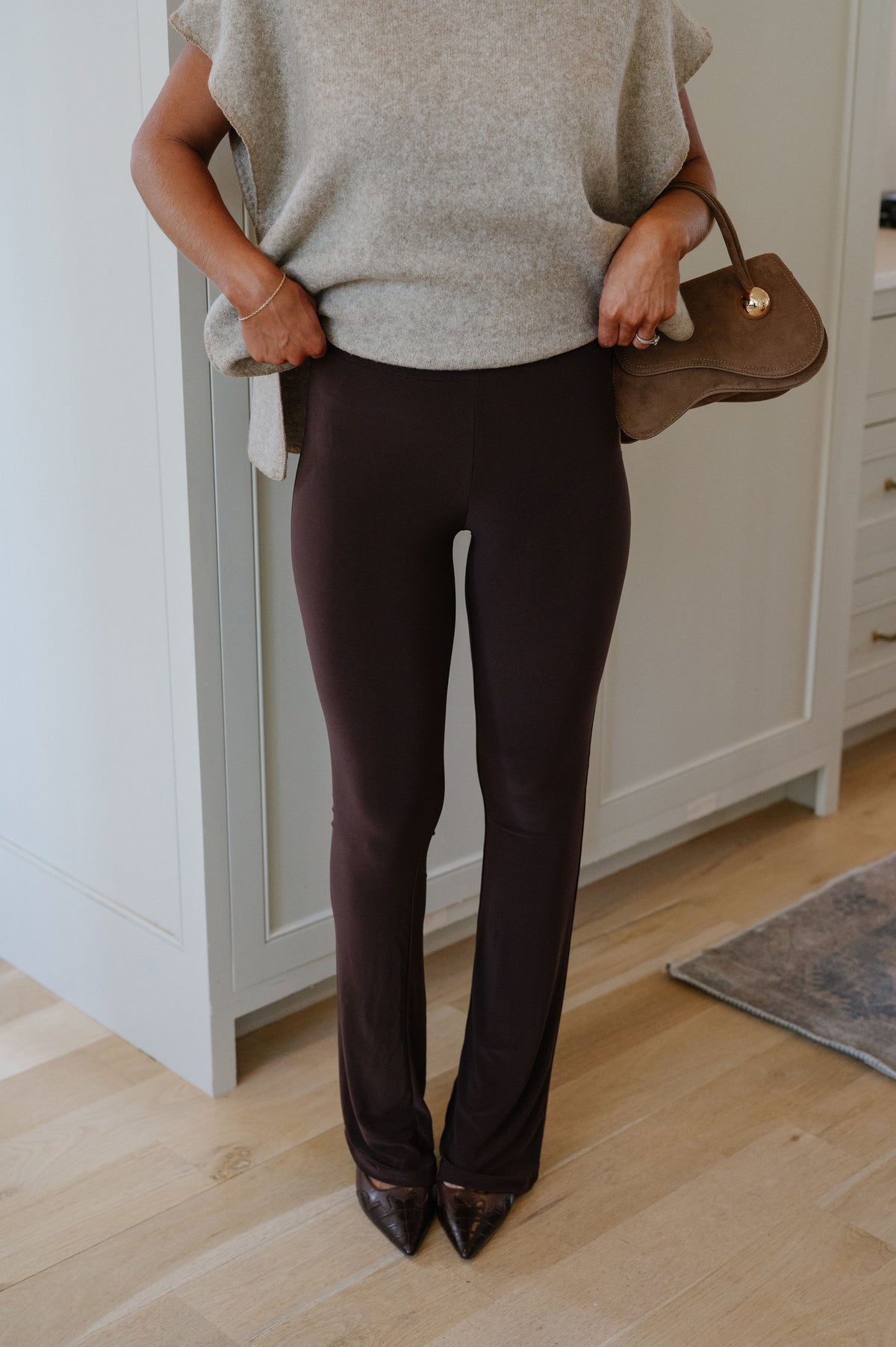 Juno Pants-Chocolate Brown