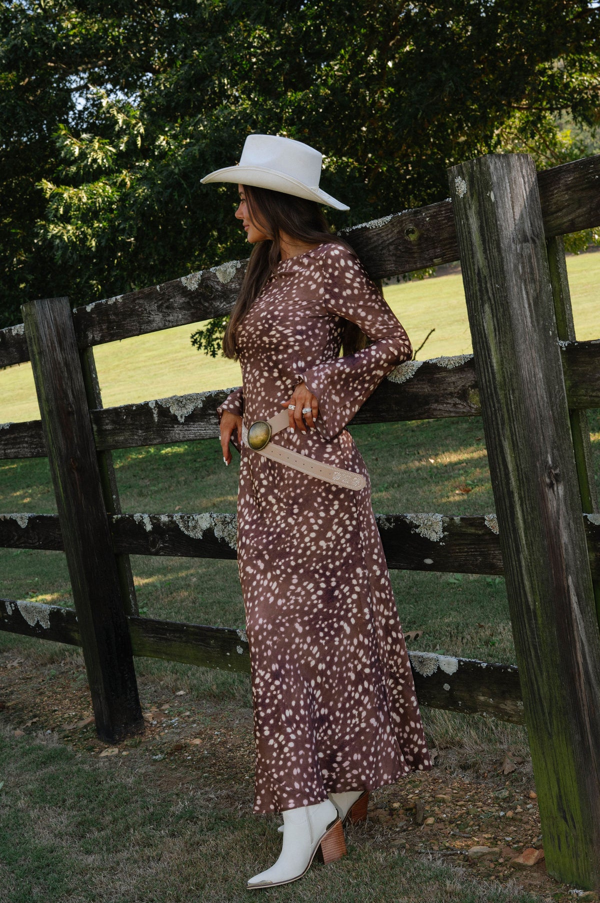 Triston Satin Maxi Dress