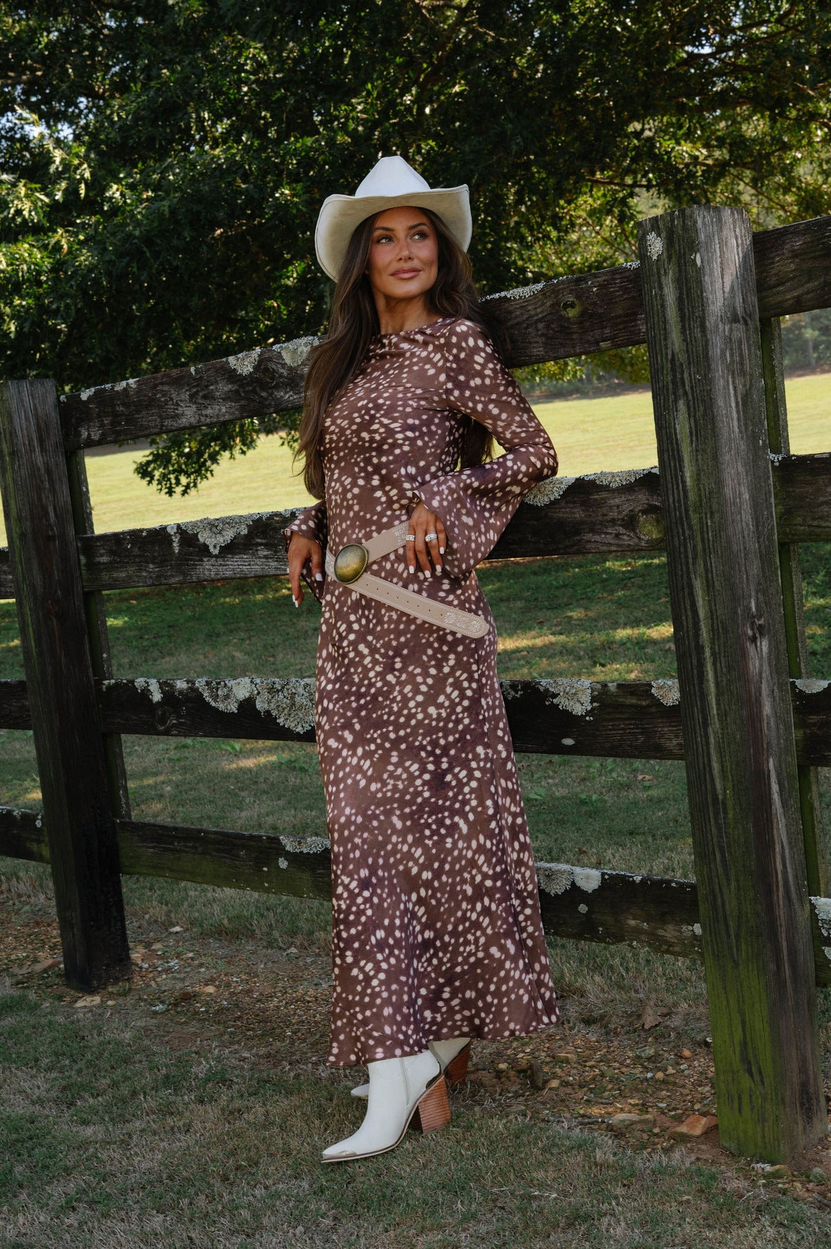 Triston Satin Maxi Dress
