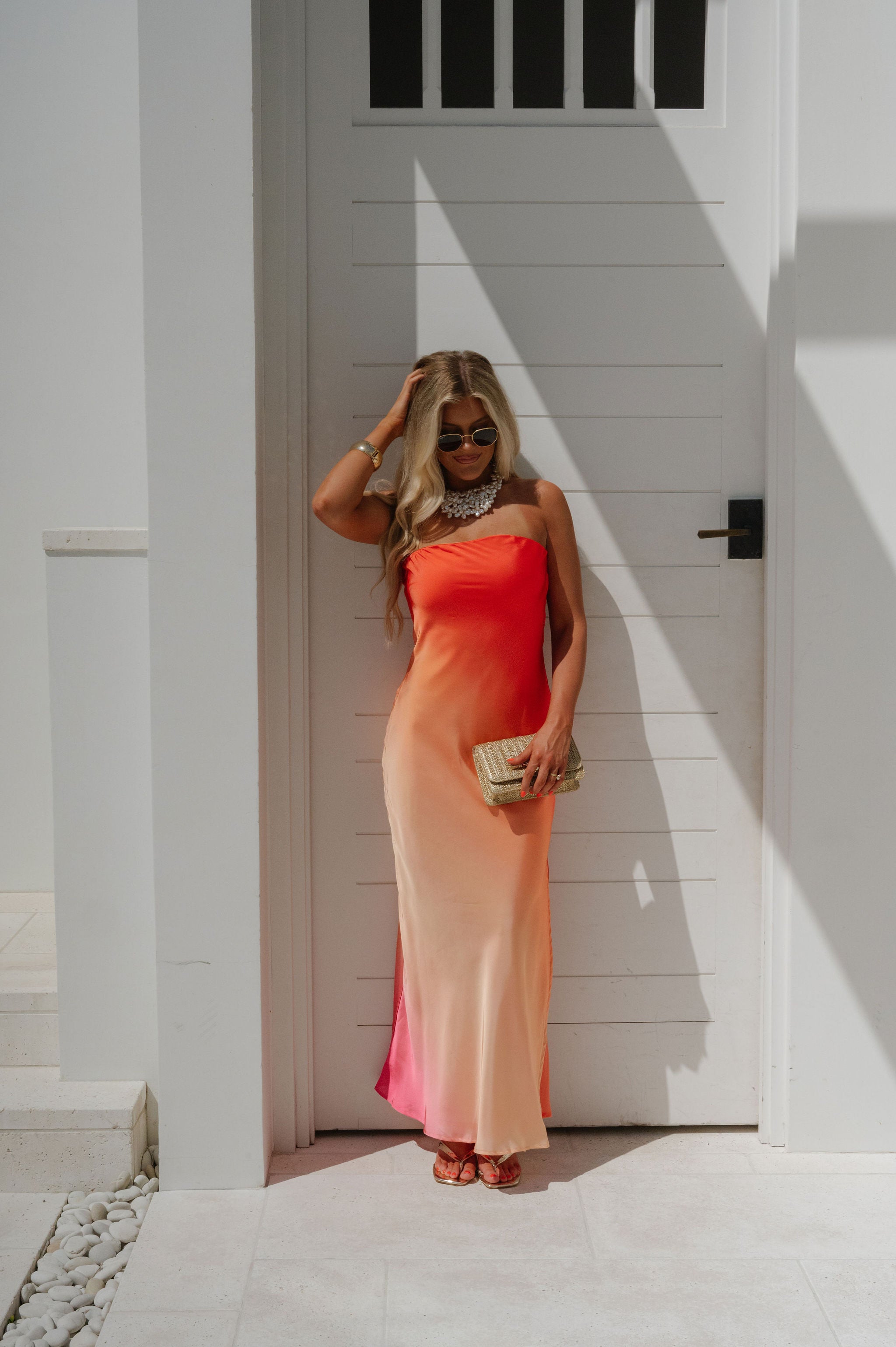 Radiance Dress- Hibiscus Combo