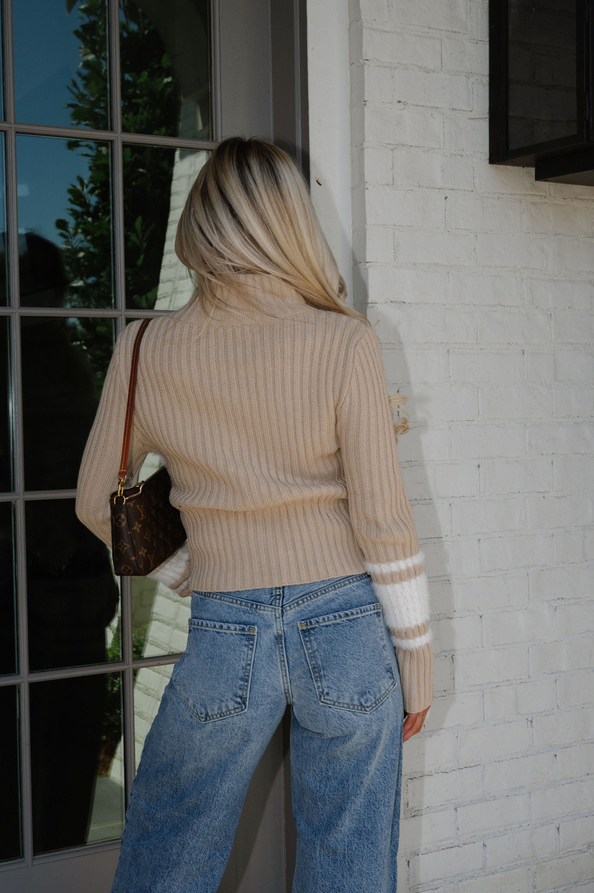Becca Zip Up Sweater-Oatmeal