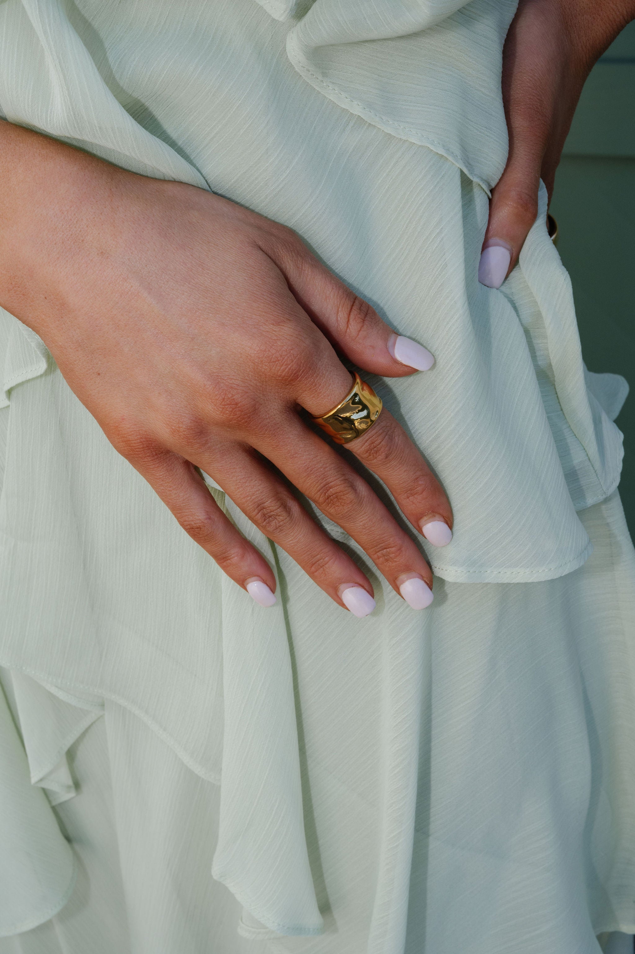 Sedona Ring/SIZE 7-Gold *Final Sale*