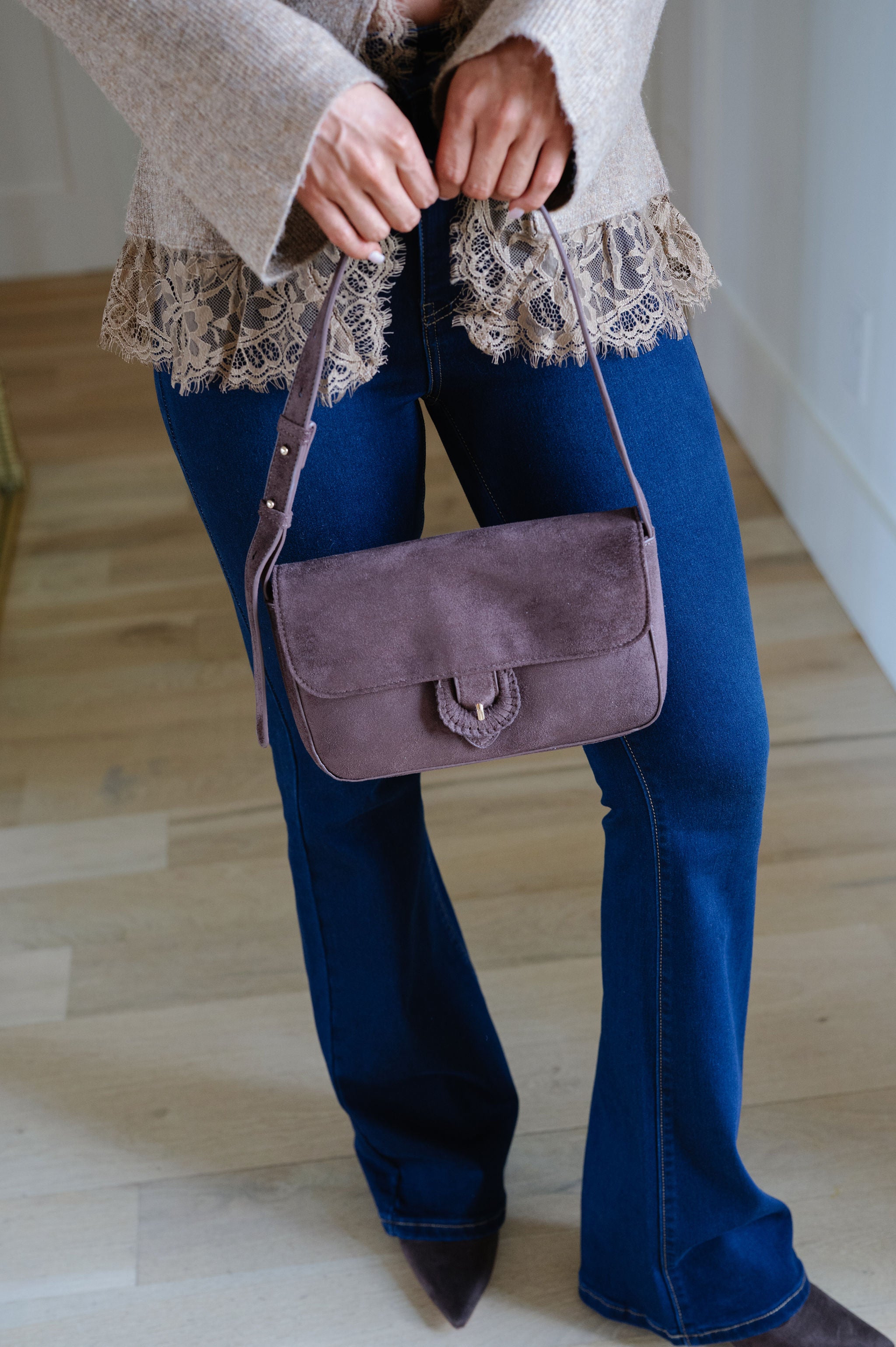 Juliette Shoulder Bag-Chocolate
