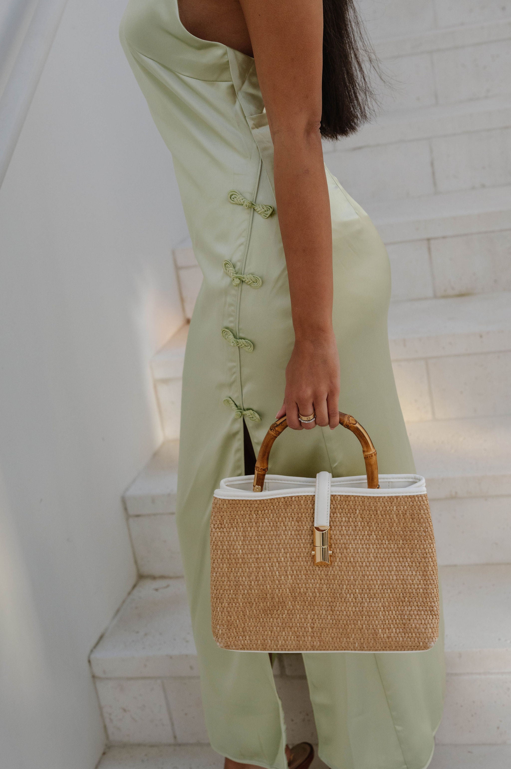 Pressley Maxi Dress-Sage