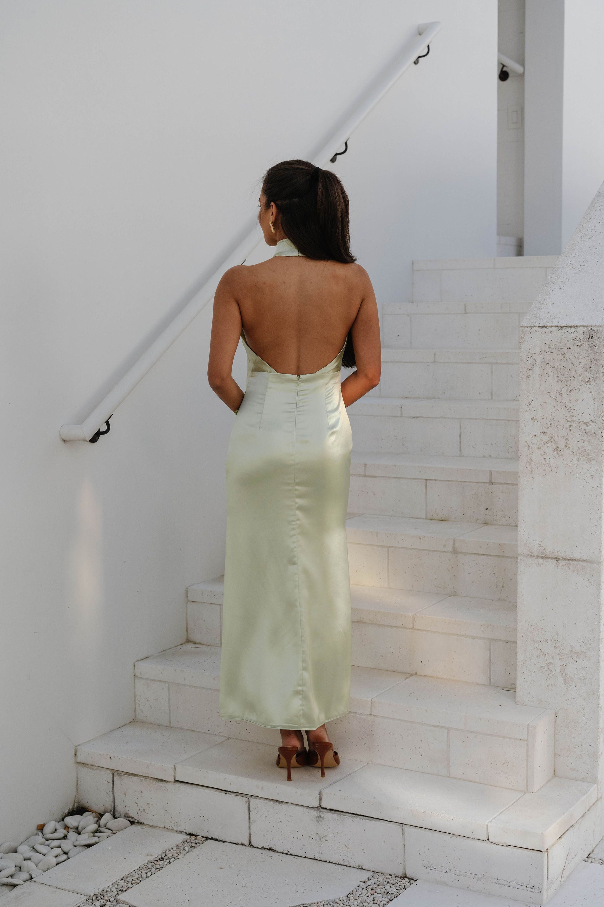 Pressley Maxi Dress-Sage