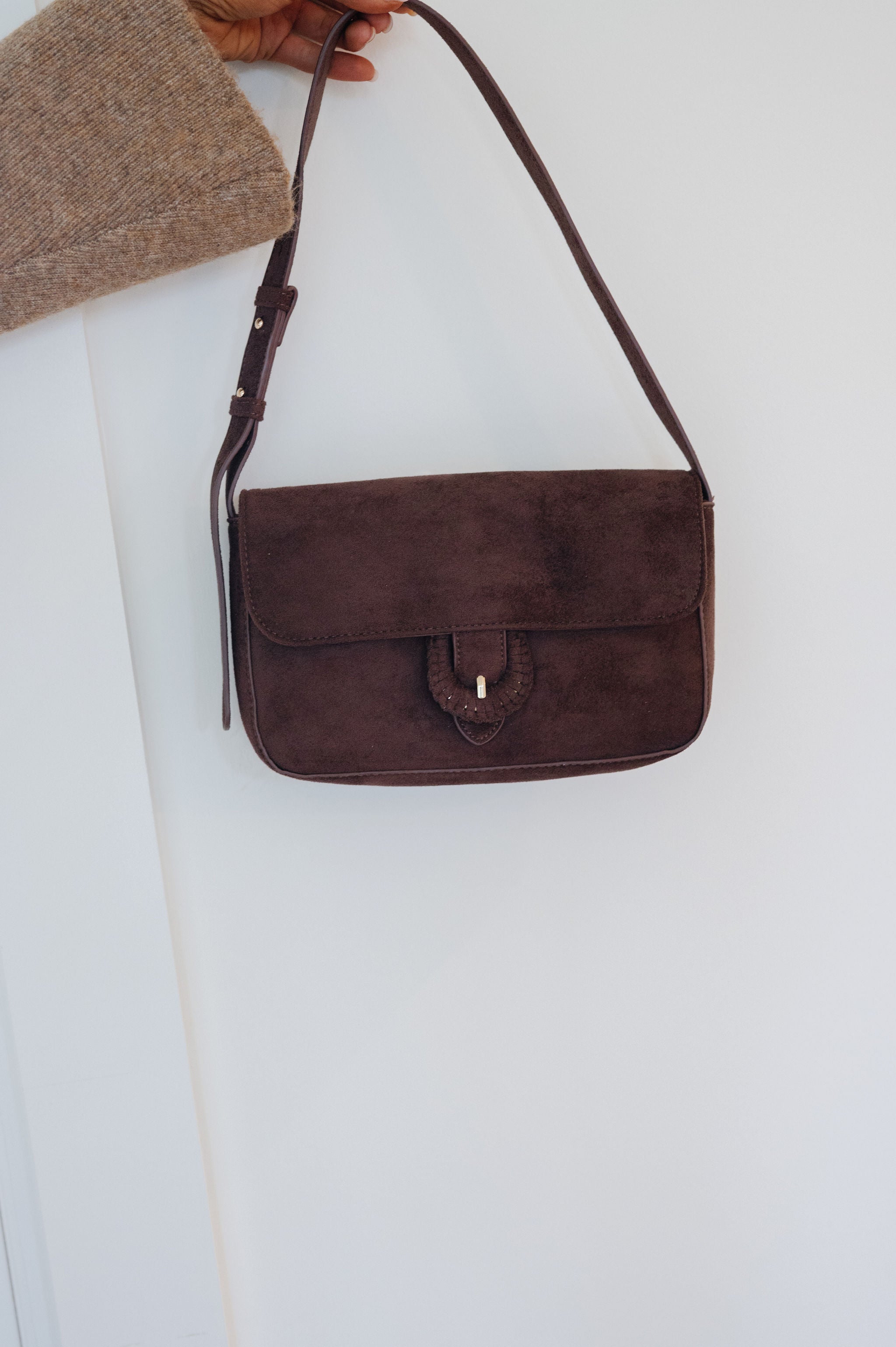 Juliette Shoulder Bag-Chocolate