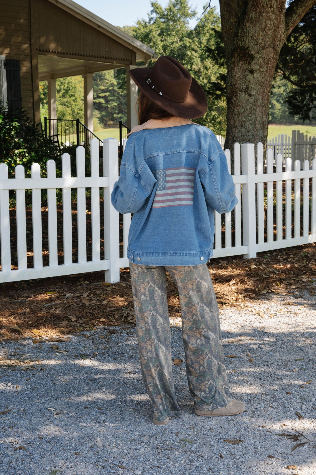 Dallas Camo Wide Leg Pant