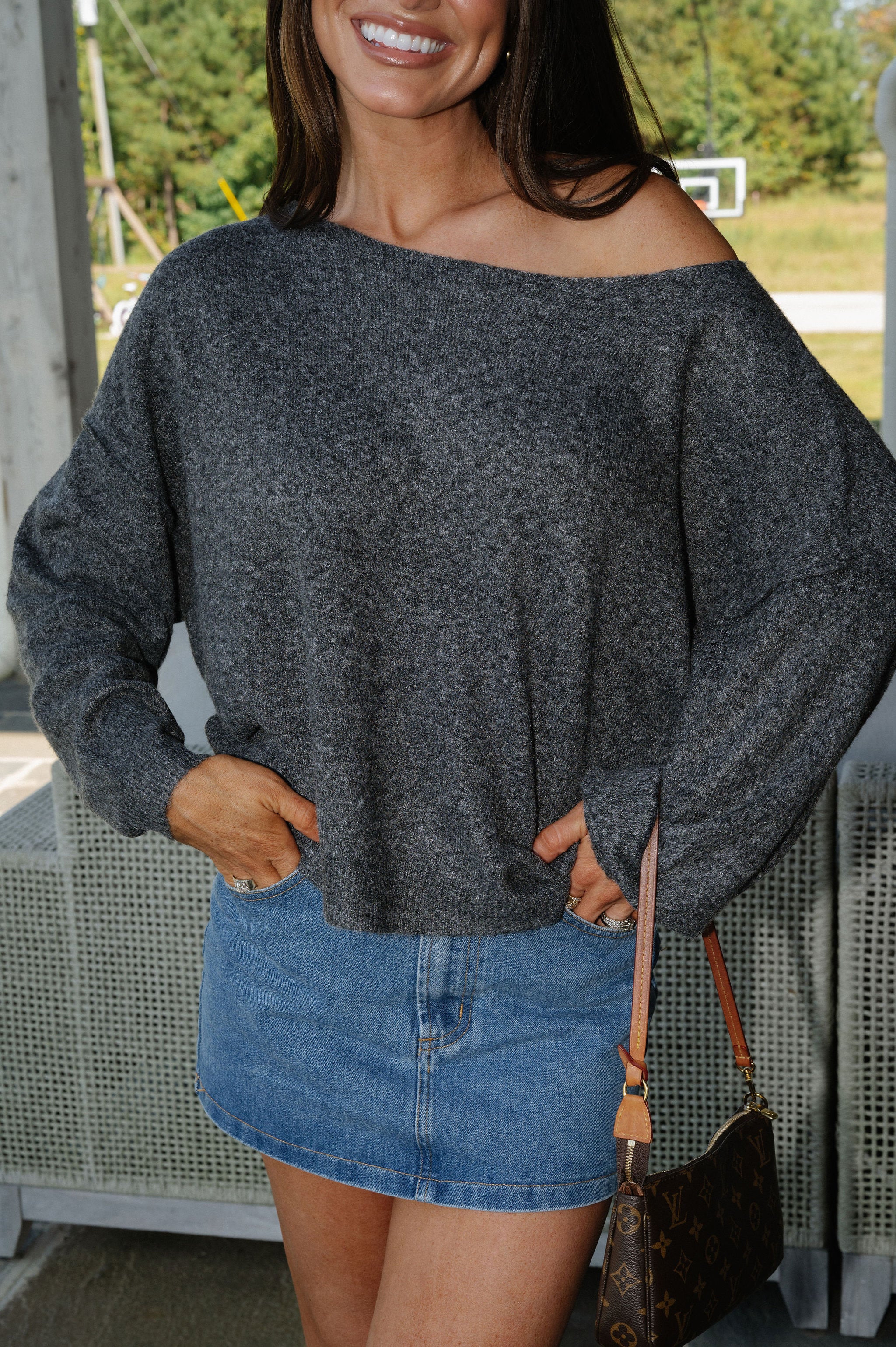 Barkley Sweater-Charcoal
