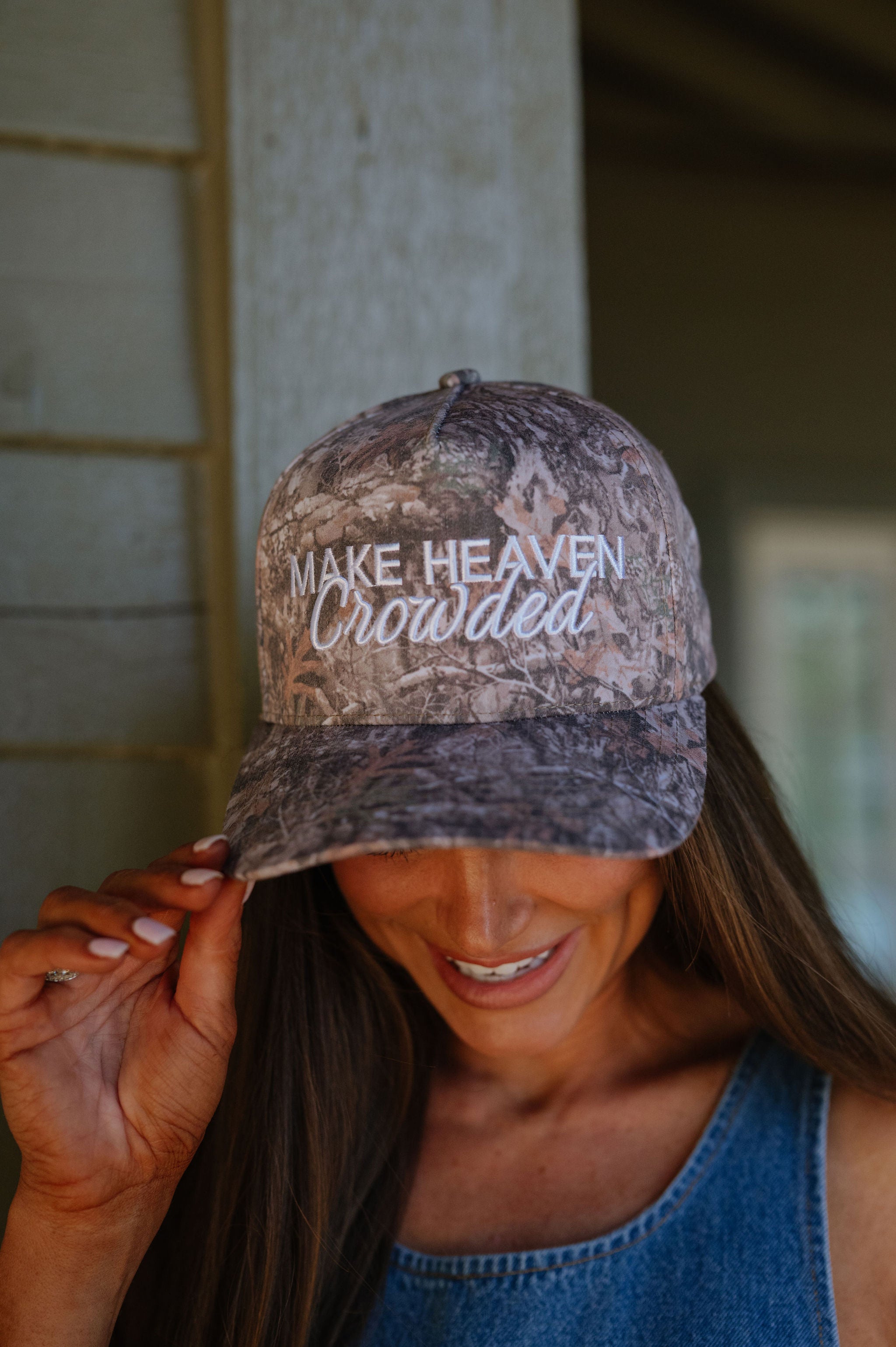 "Make Heaven Crowded" Trucker Hat