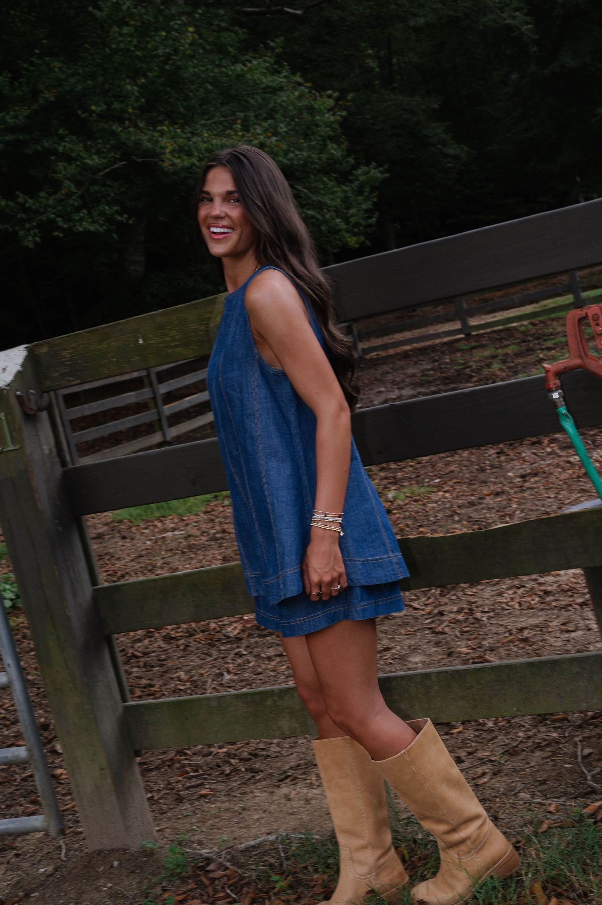 Maggie Short Set-Indigo