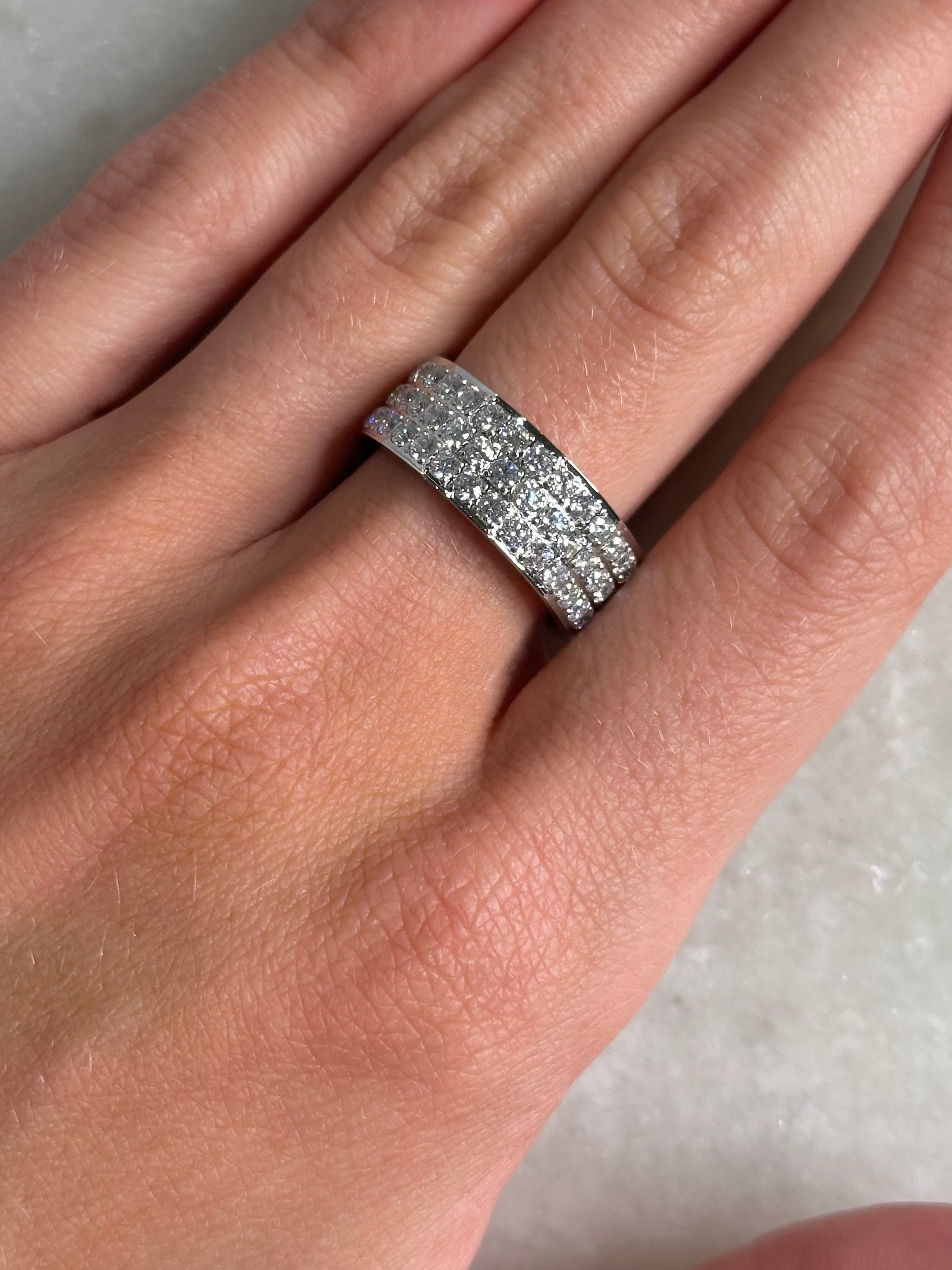 Miley Ring-Silver Size 7