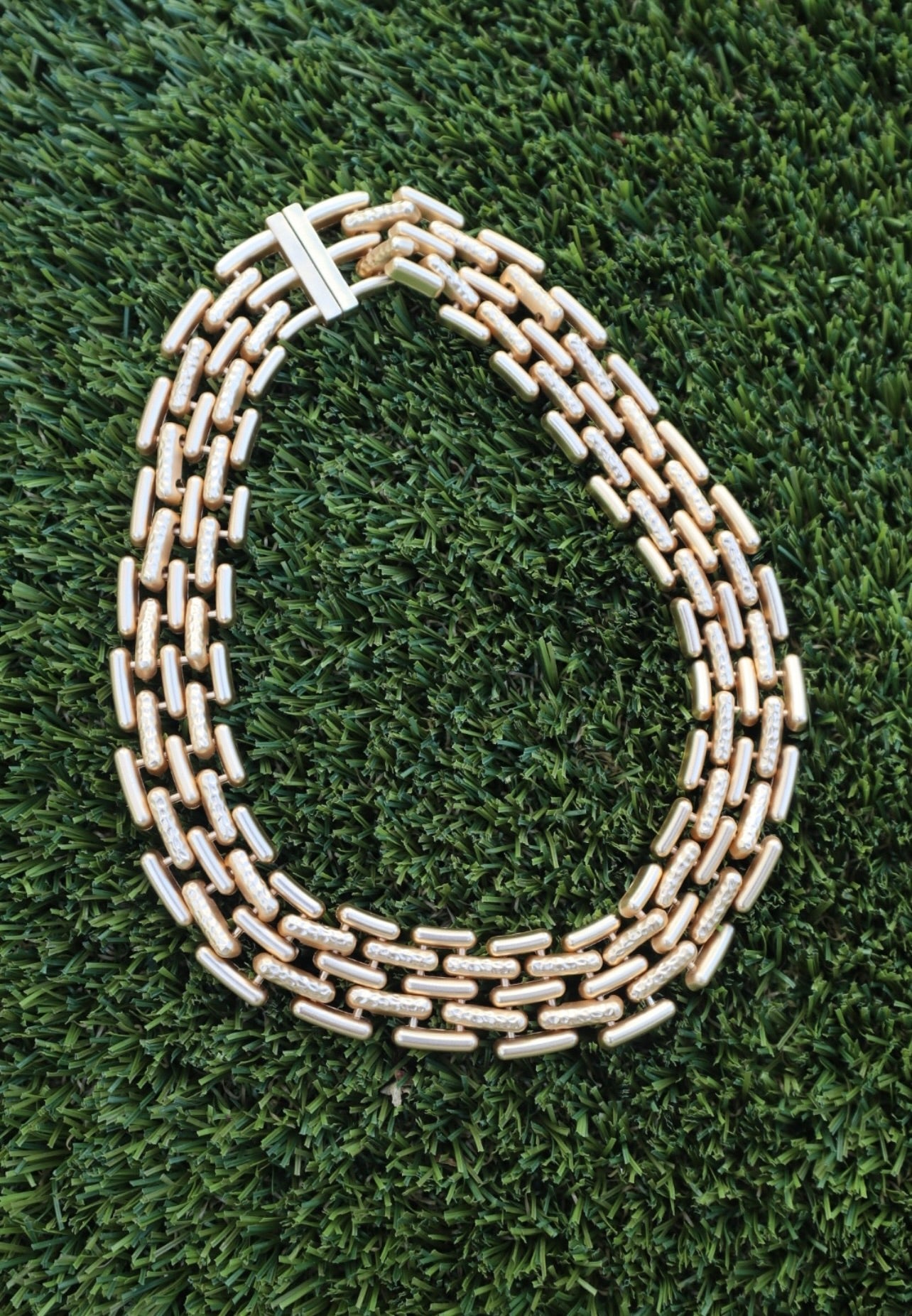 Gold Chain Choker Necklace