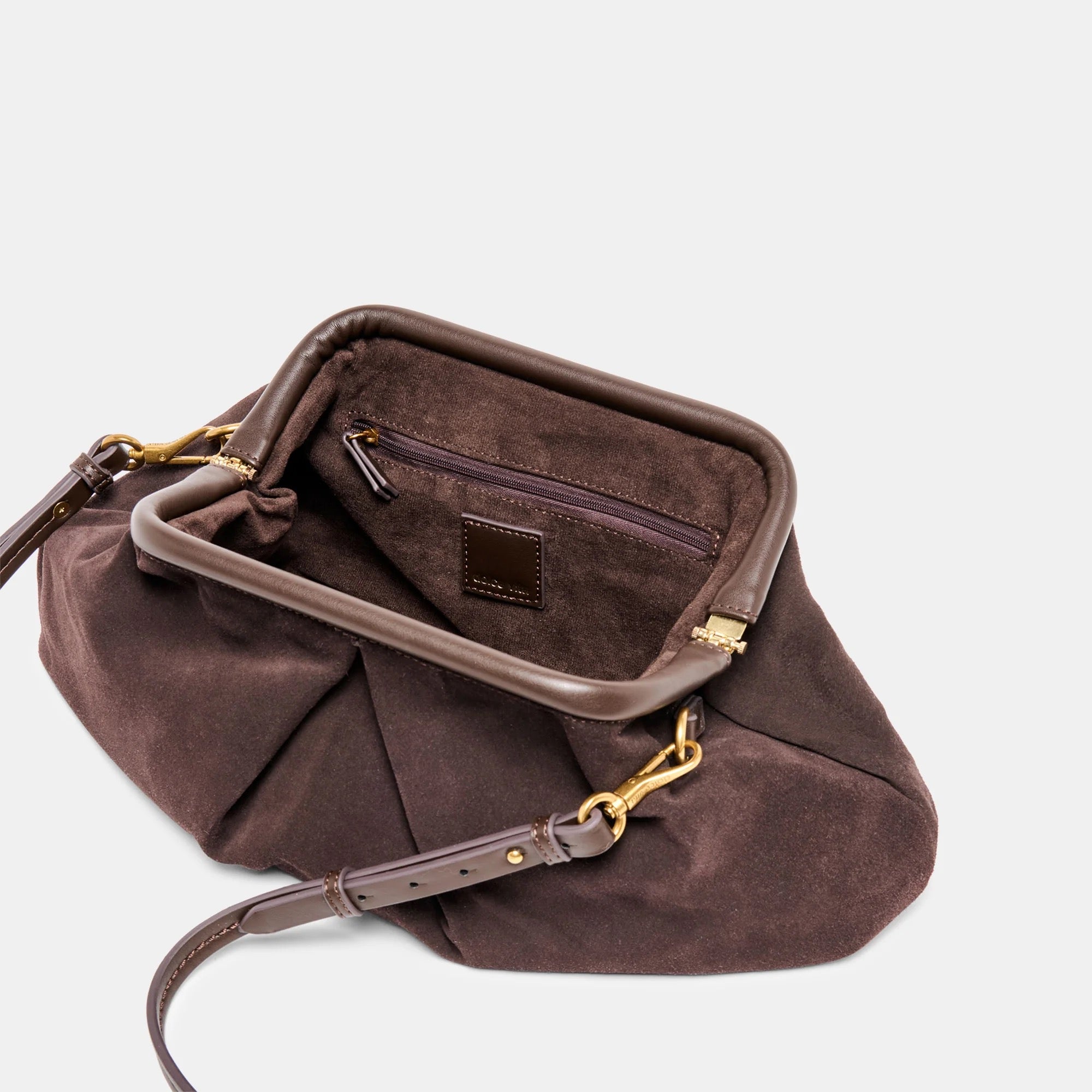 Sahara Clutch-Espresso//DOLCE VITA