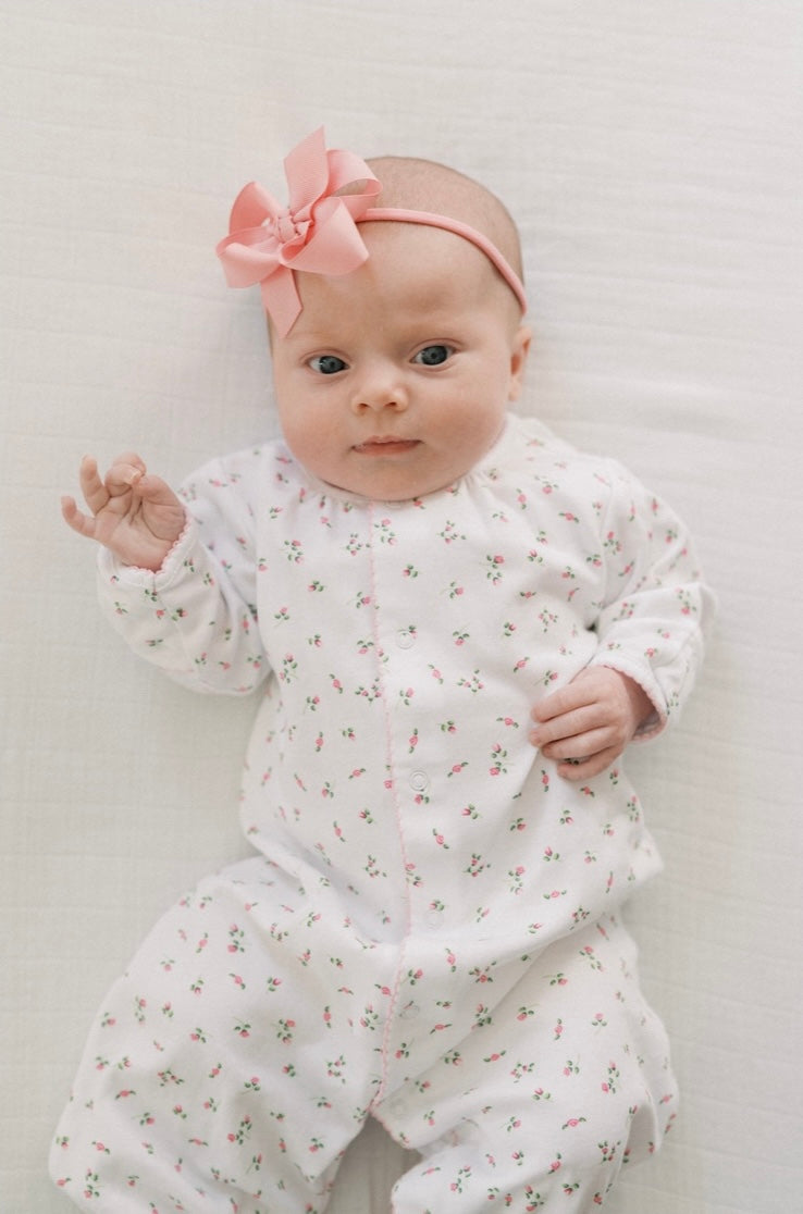 Garden Roses Print Playsuit