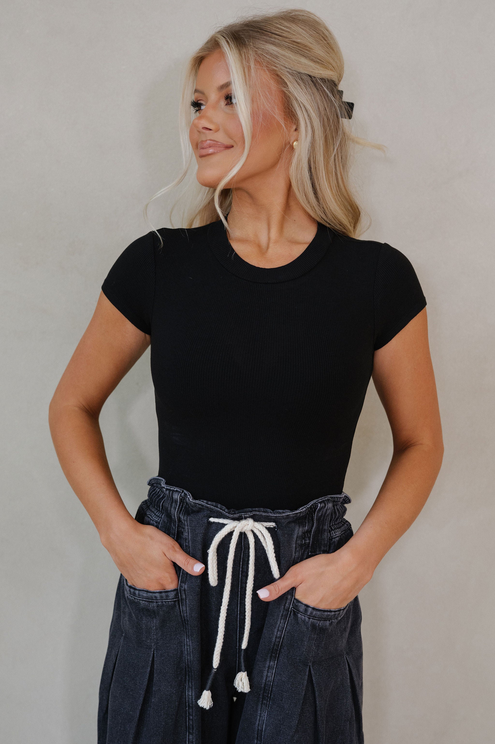 Parks Bodysuit-Black
