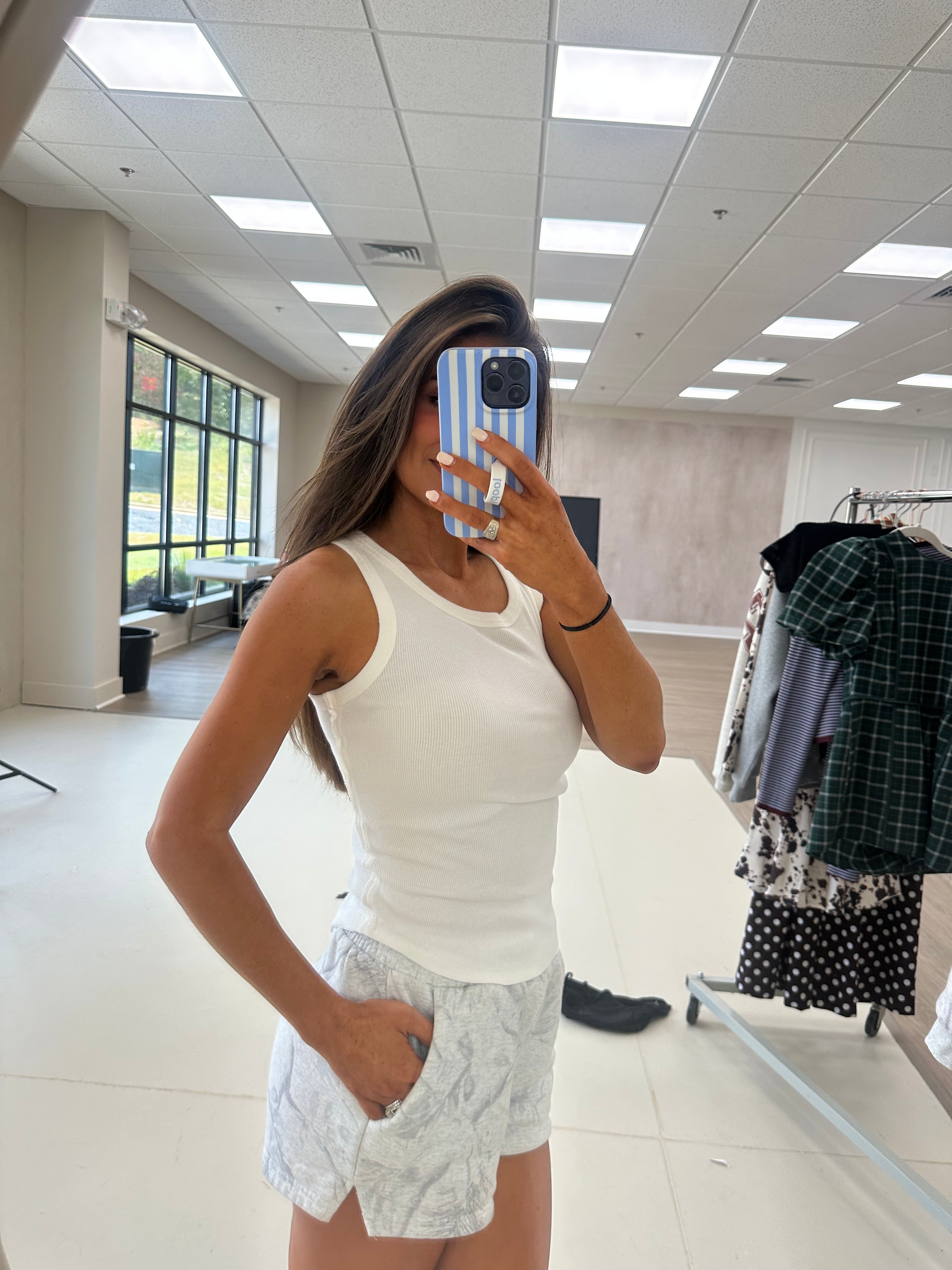 Brooks Raw Edge Tank-White