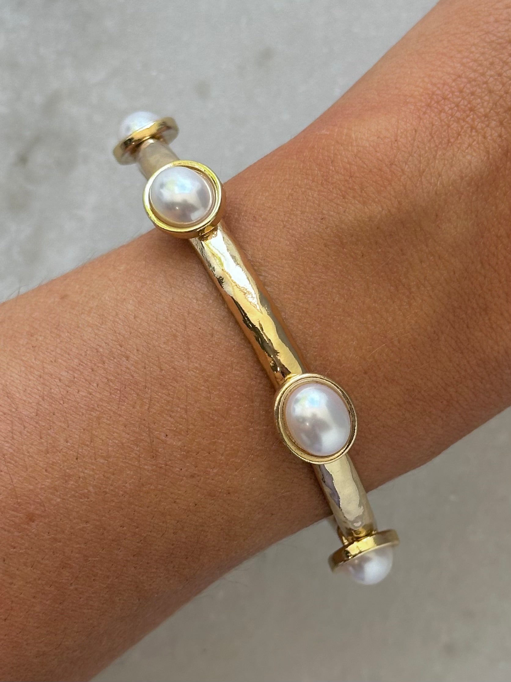 Cora Stretch Bracelet- Gold