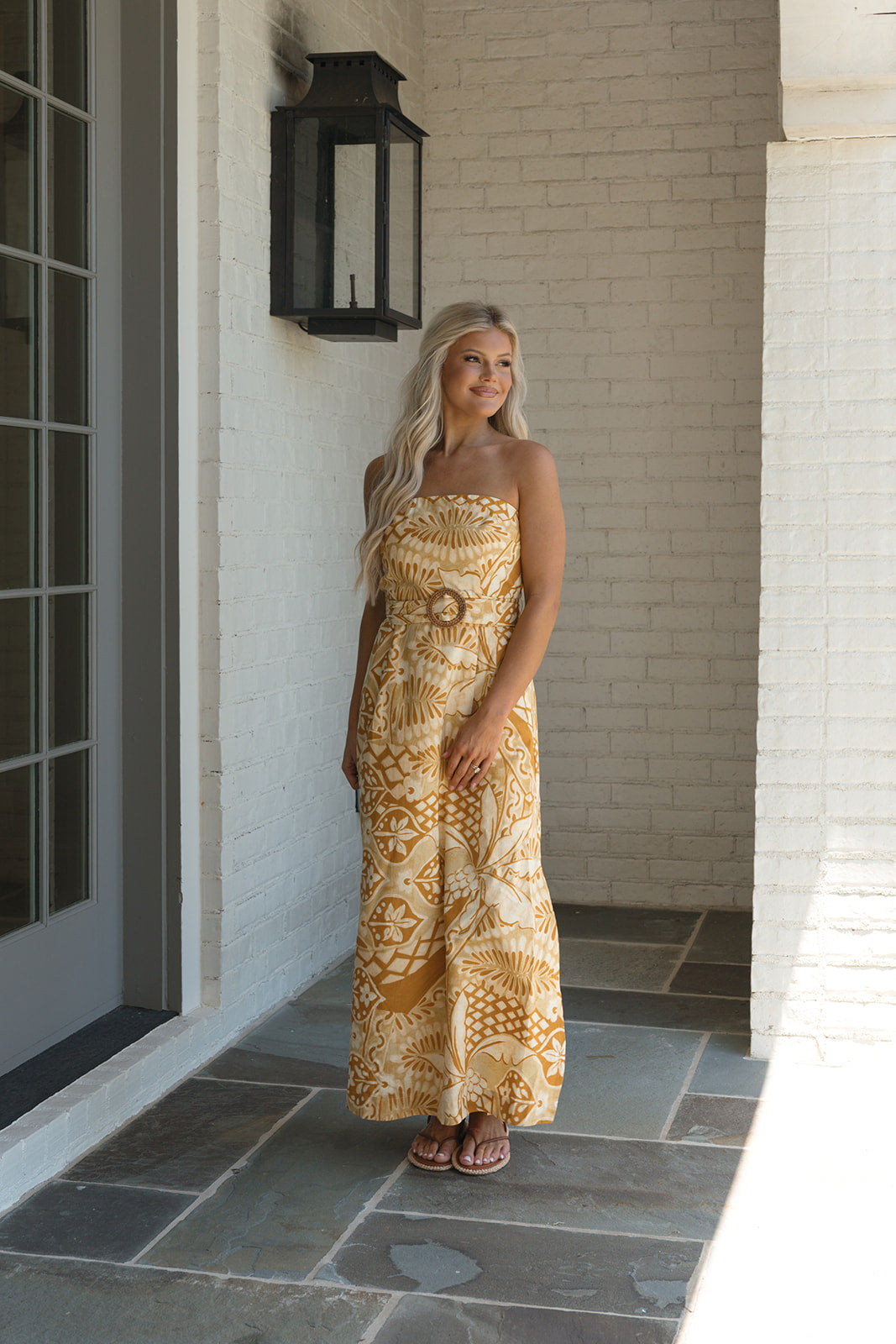 Golden Desert Maxi Dress