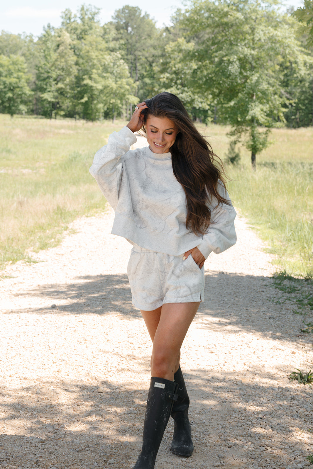 Camo Oversized Sweatshirt