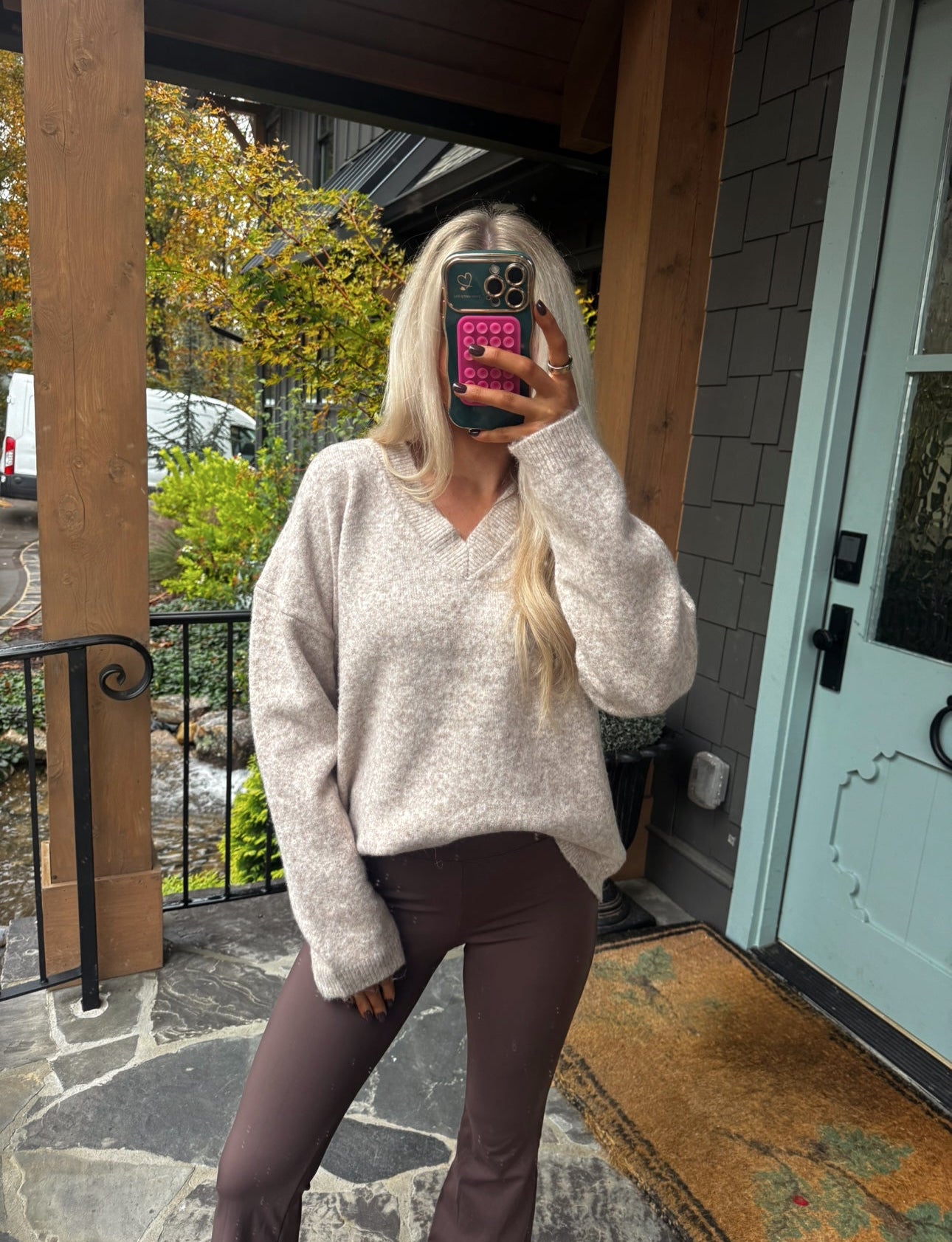 Kinley Sweater-Light Taupe