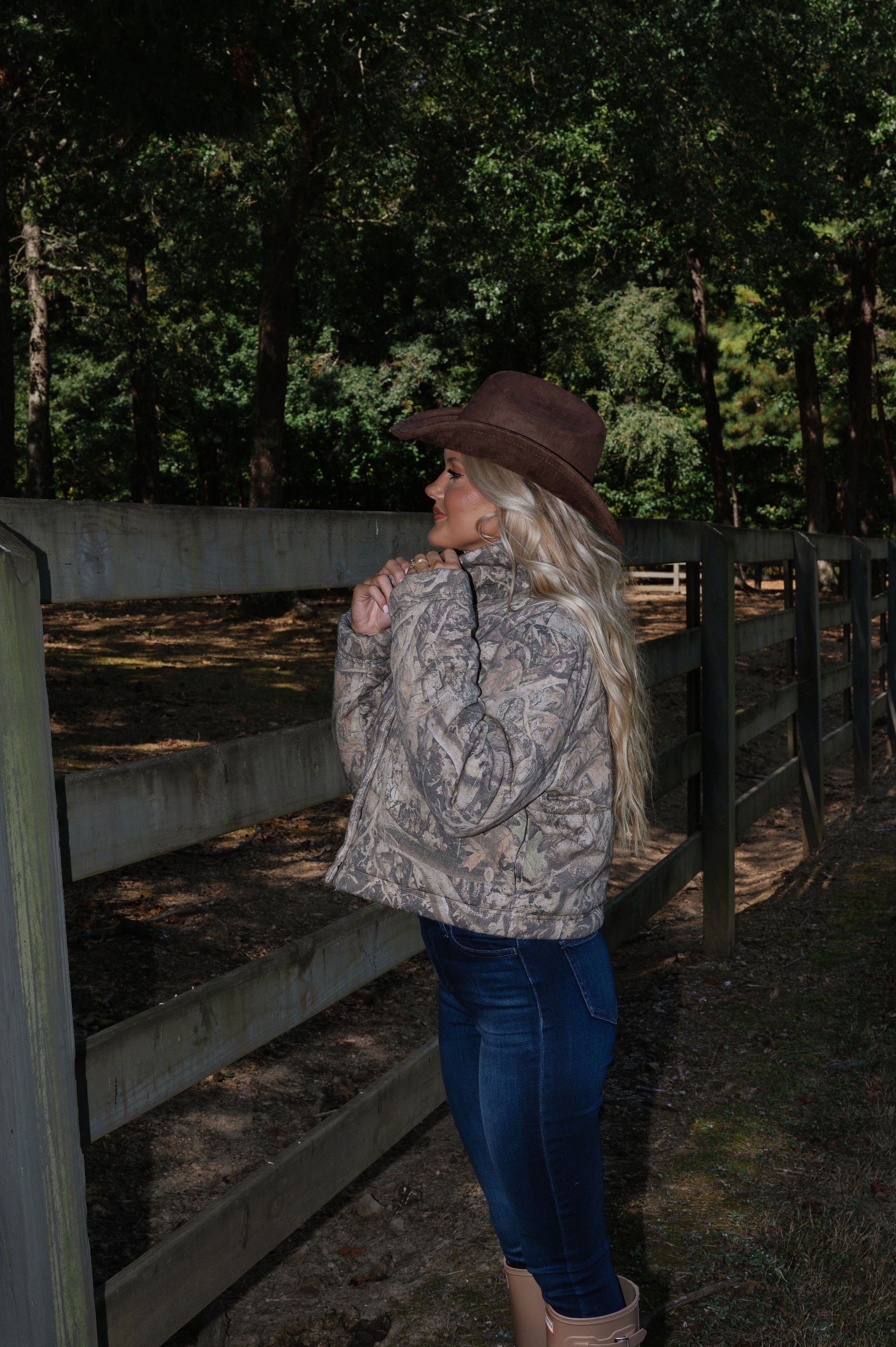 PRE ORDER// Camo Puffer Jacket