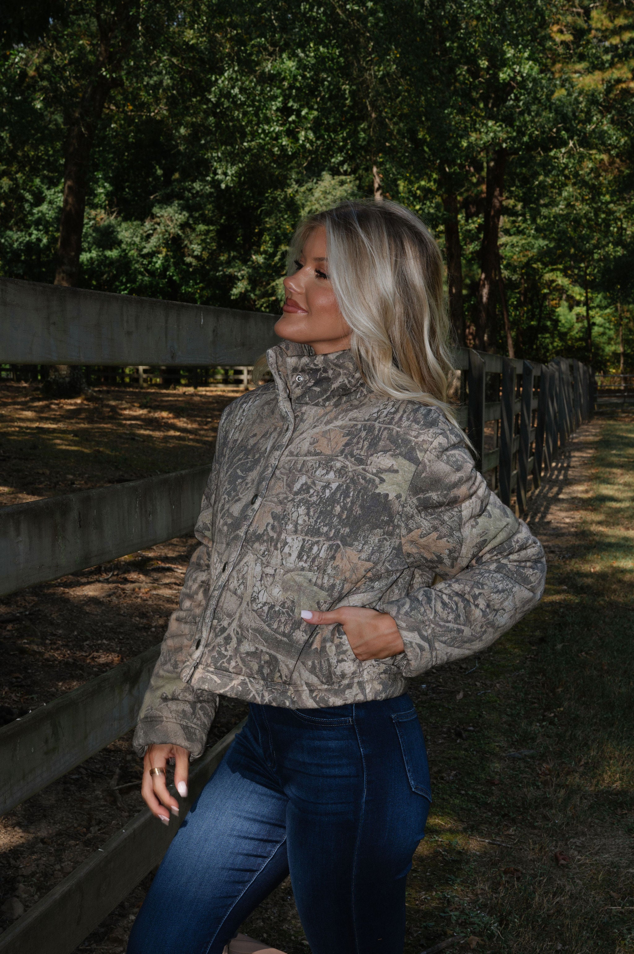 PRE ORDER// Camo Puffer Jacket