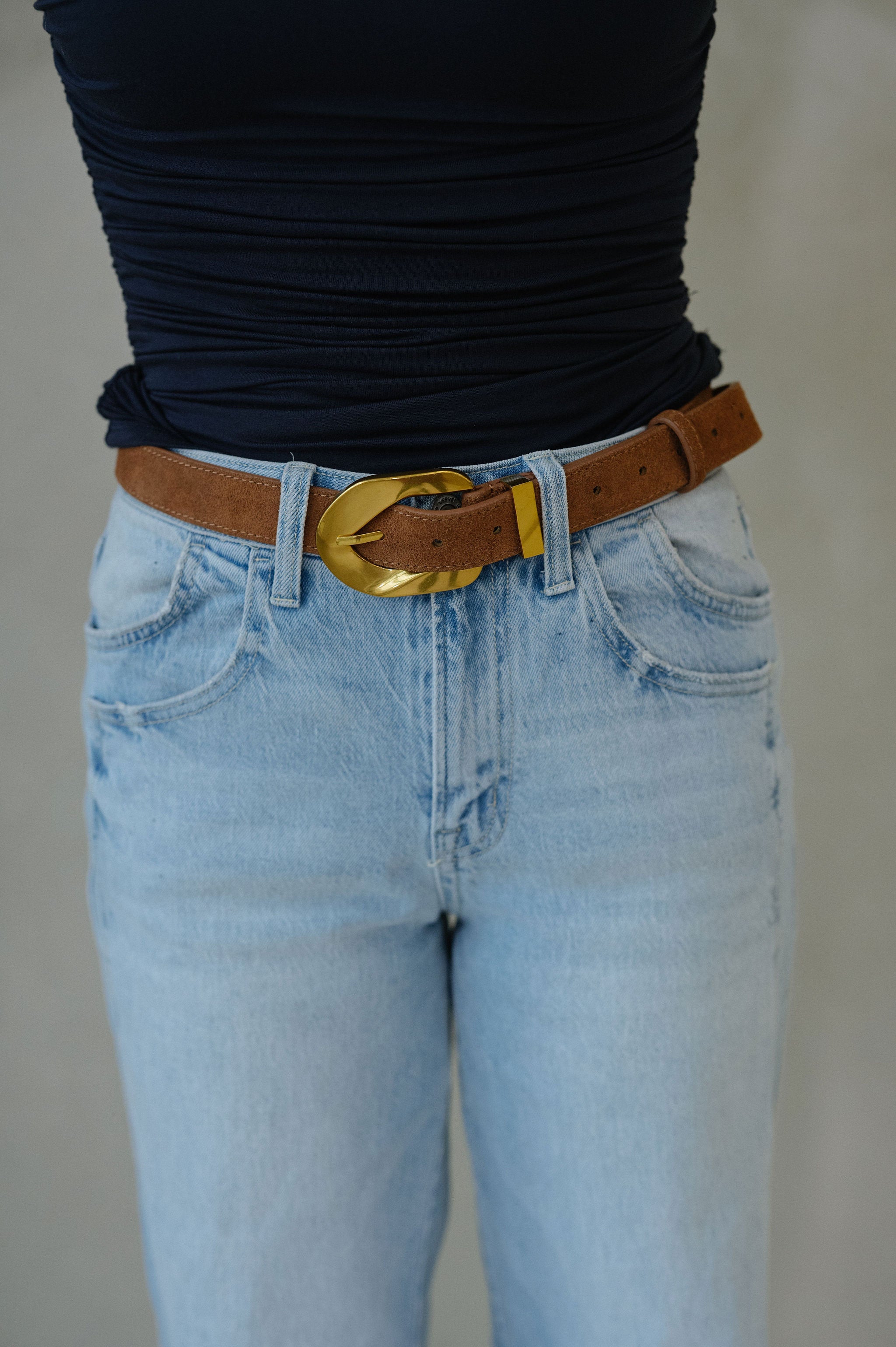 Marne Belt- Light Brown