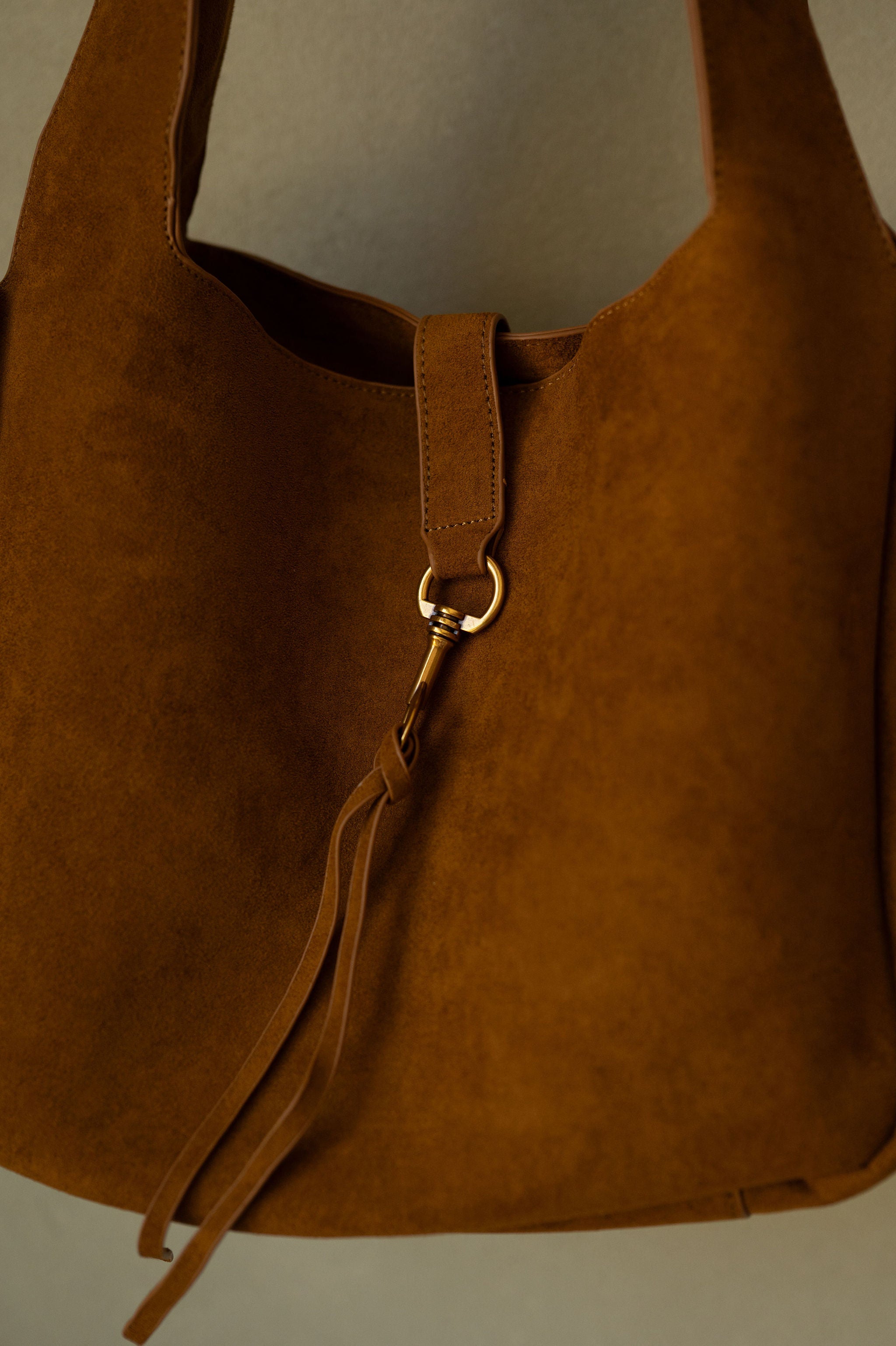 Leon Tote Bag-Cognac