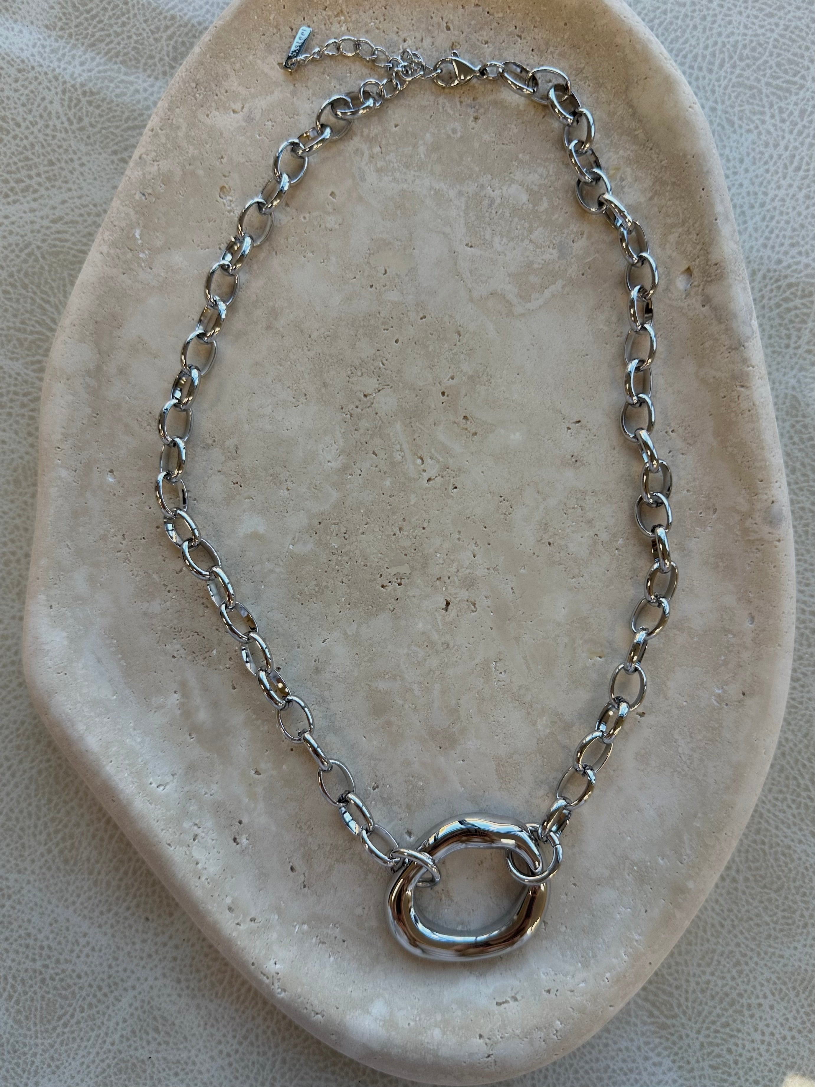 Scotty Necklace-Silver