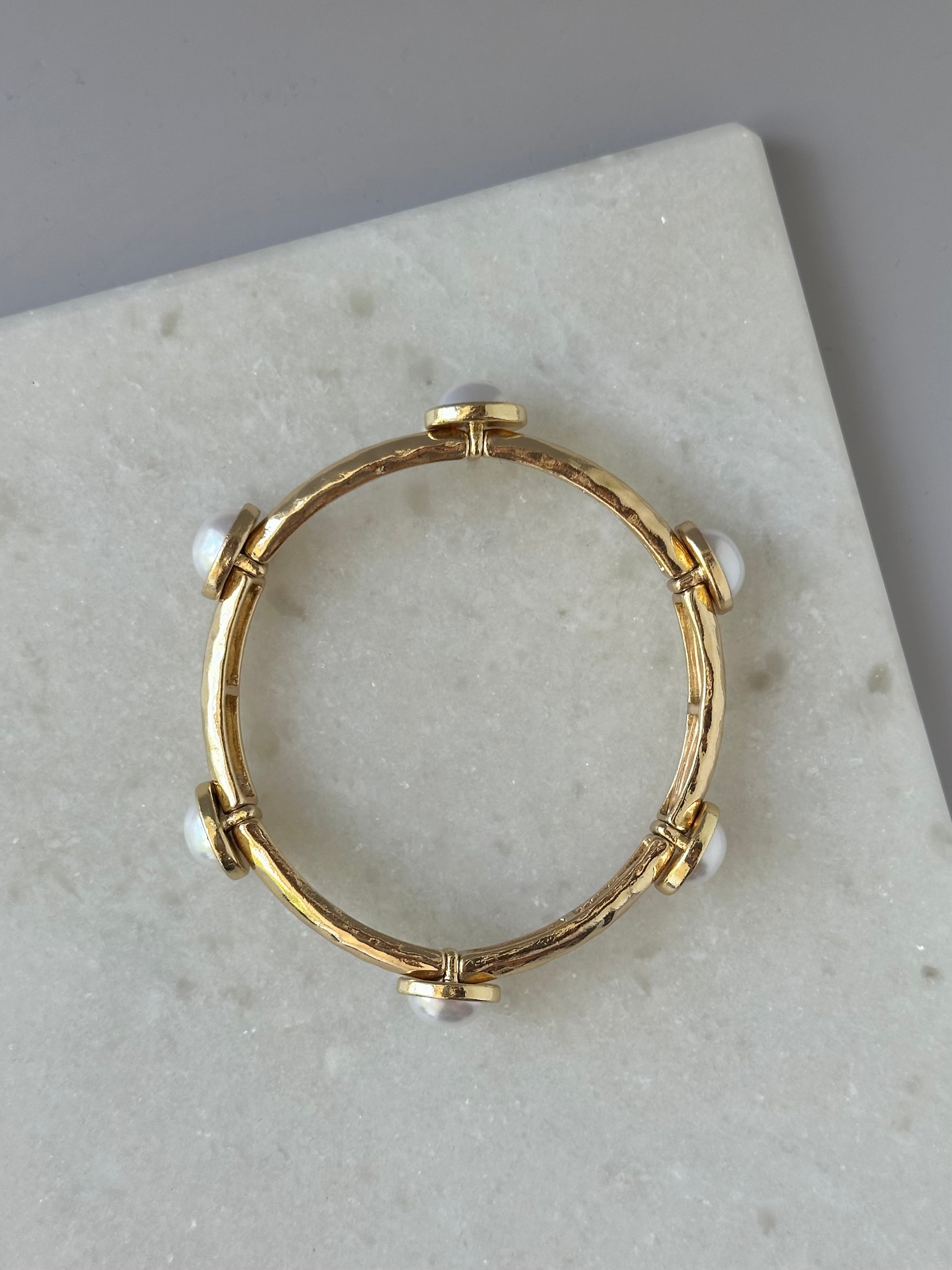 Cora Stretch Bracelet- Gold