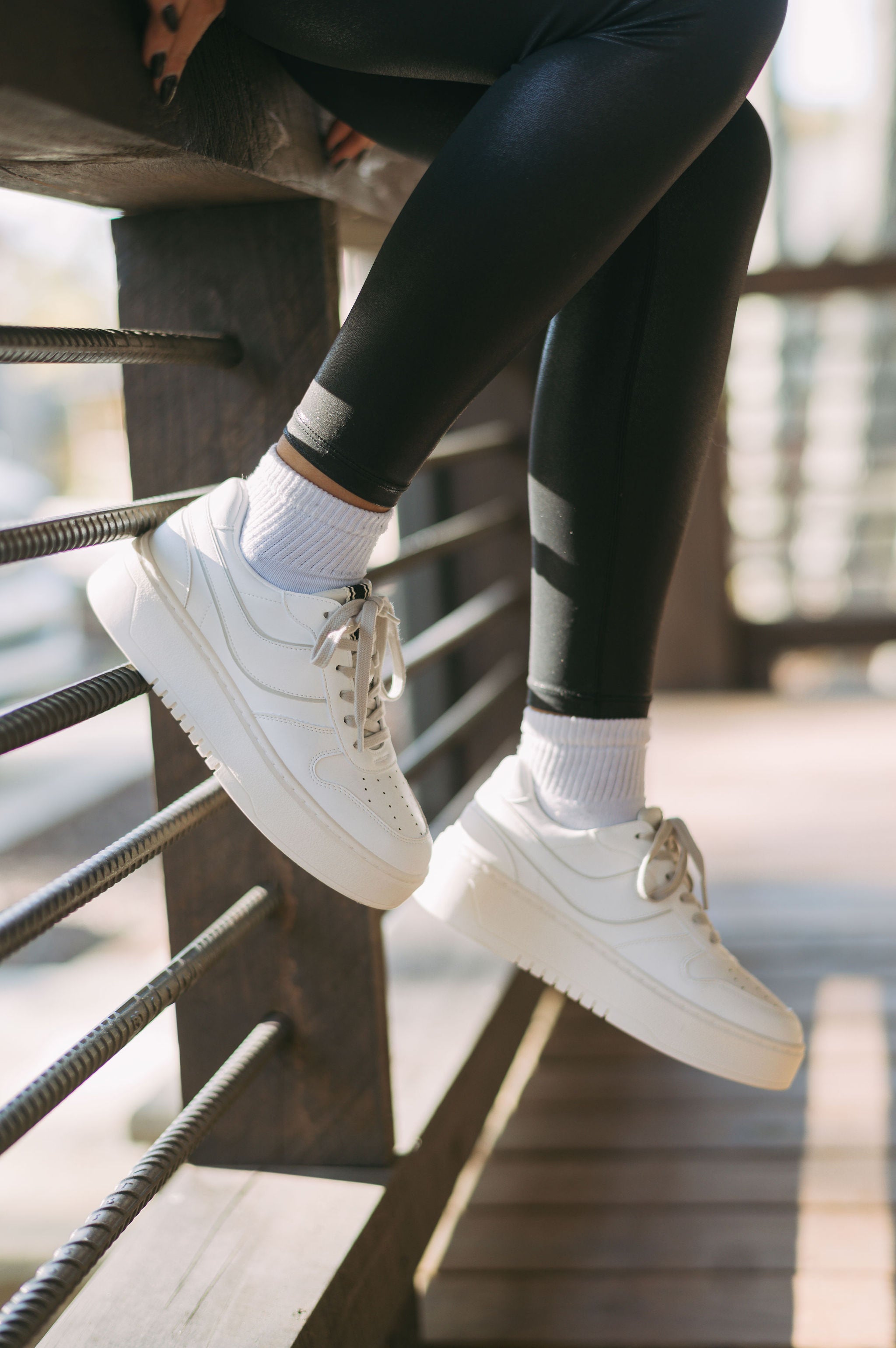 Satine Sneakers-White
