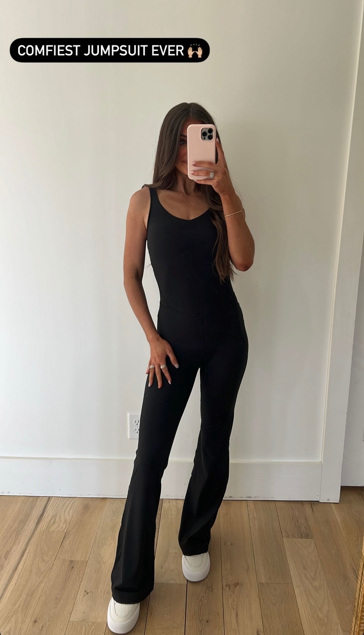 Brooke Butter Soft Jumpsuit- Black