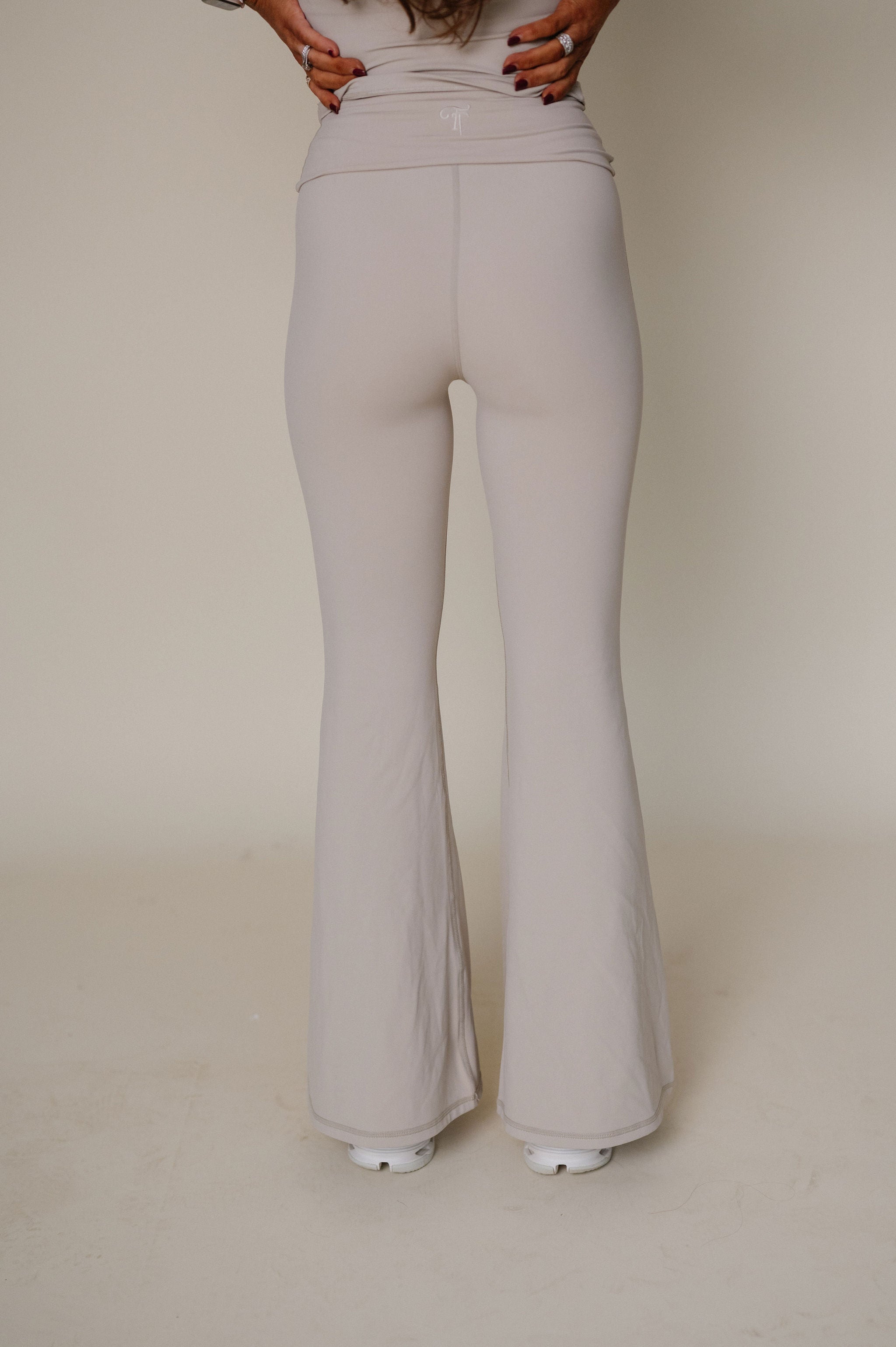 TT Active Flare Legging-Tan
