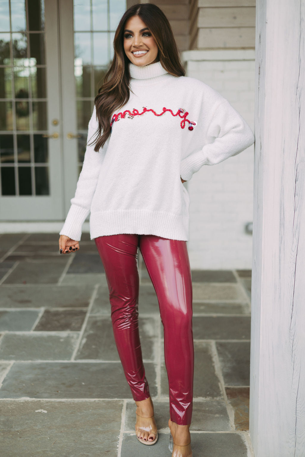 Merry Sequin/Beaded Sweater