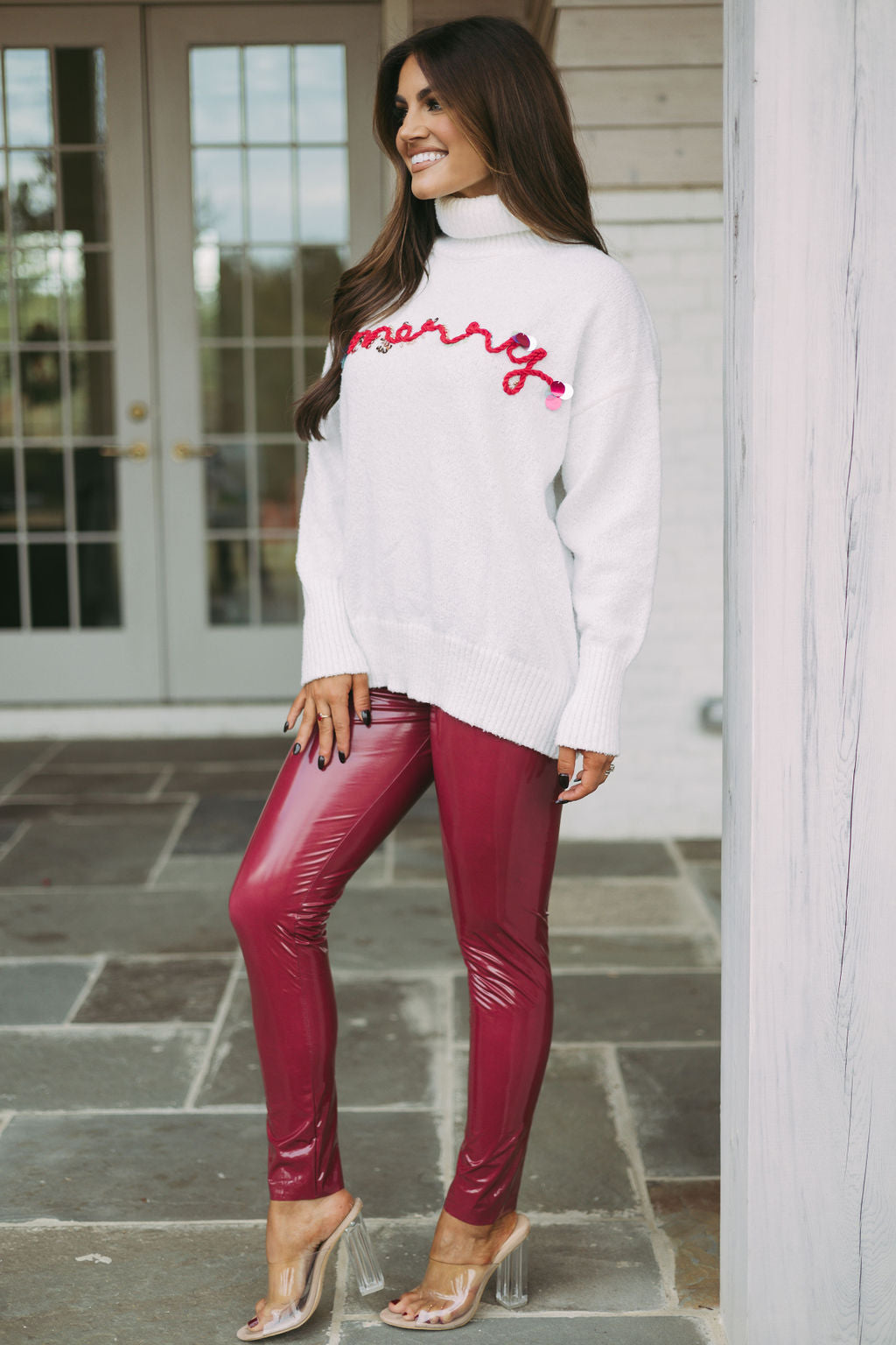 Merry Sequin/Beaded Sweater