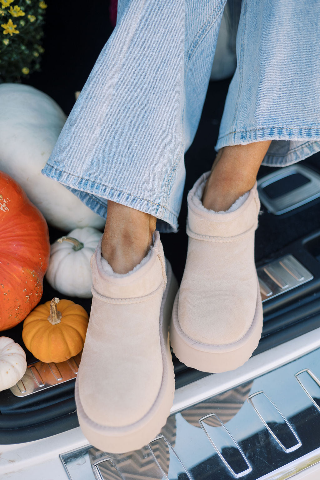 Breckenridge Ankle Boot-Natural