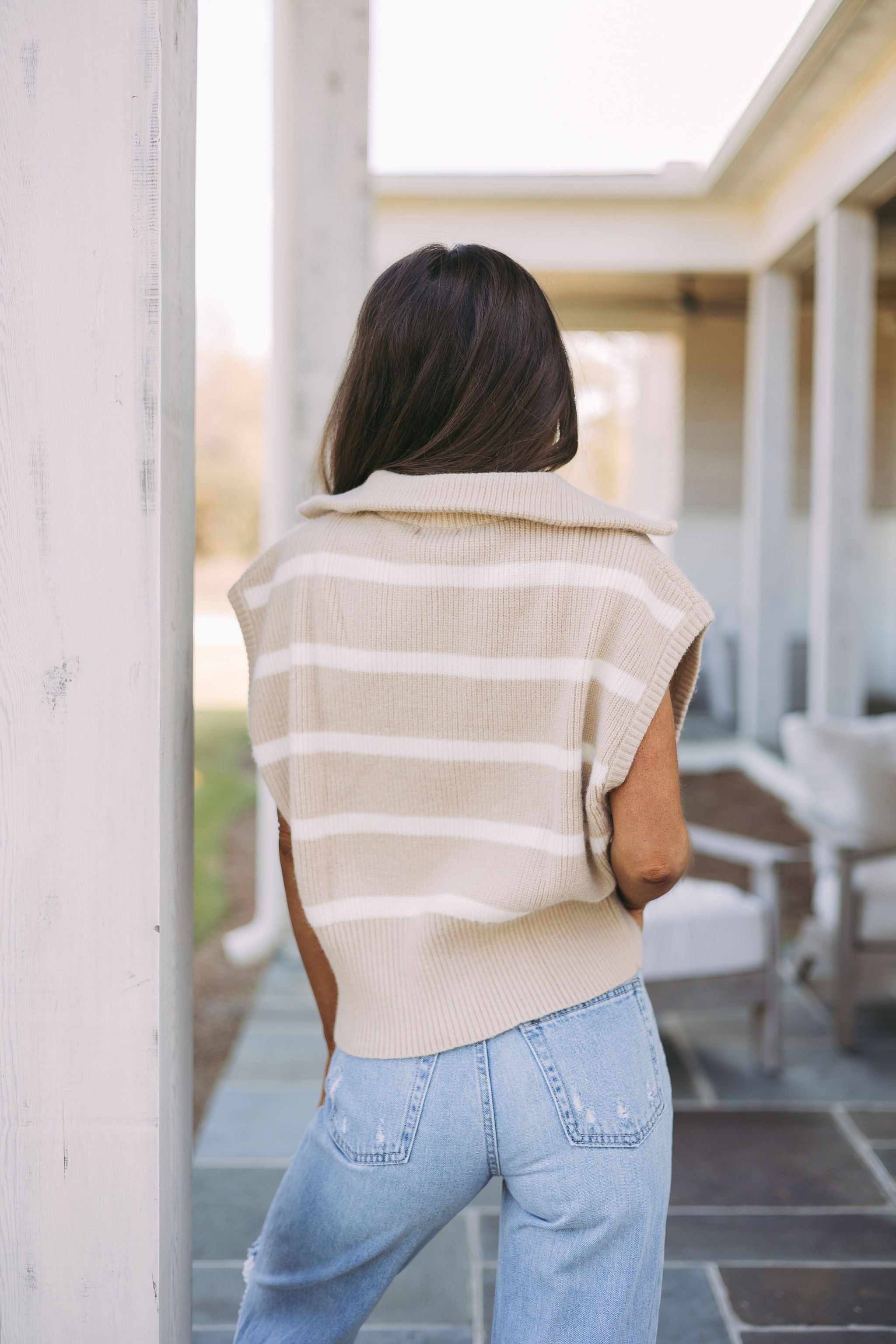 Poppy Sweater- Beige