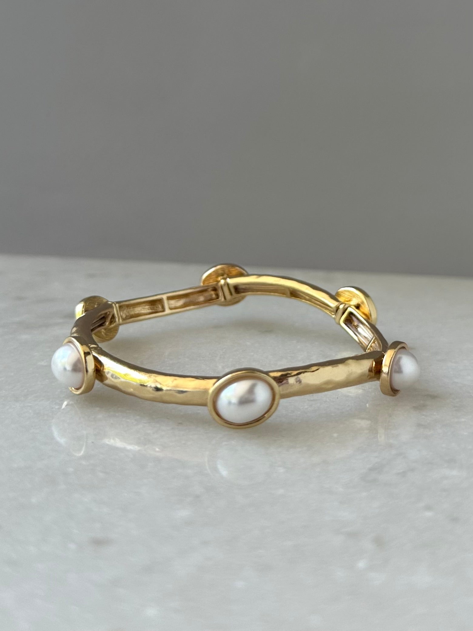 Cora Stretch Bracelet- Gold