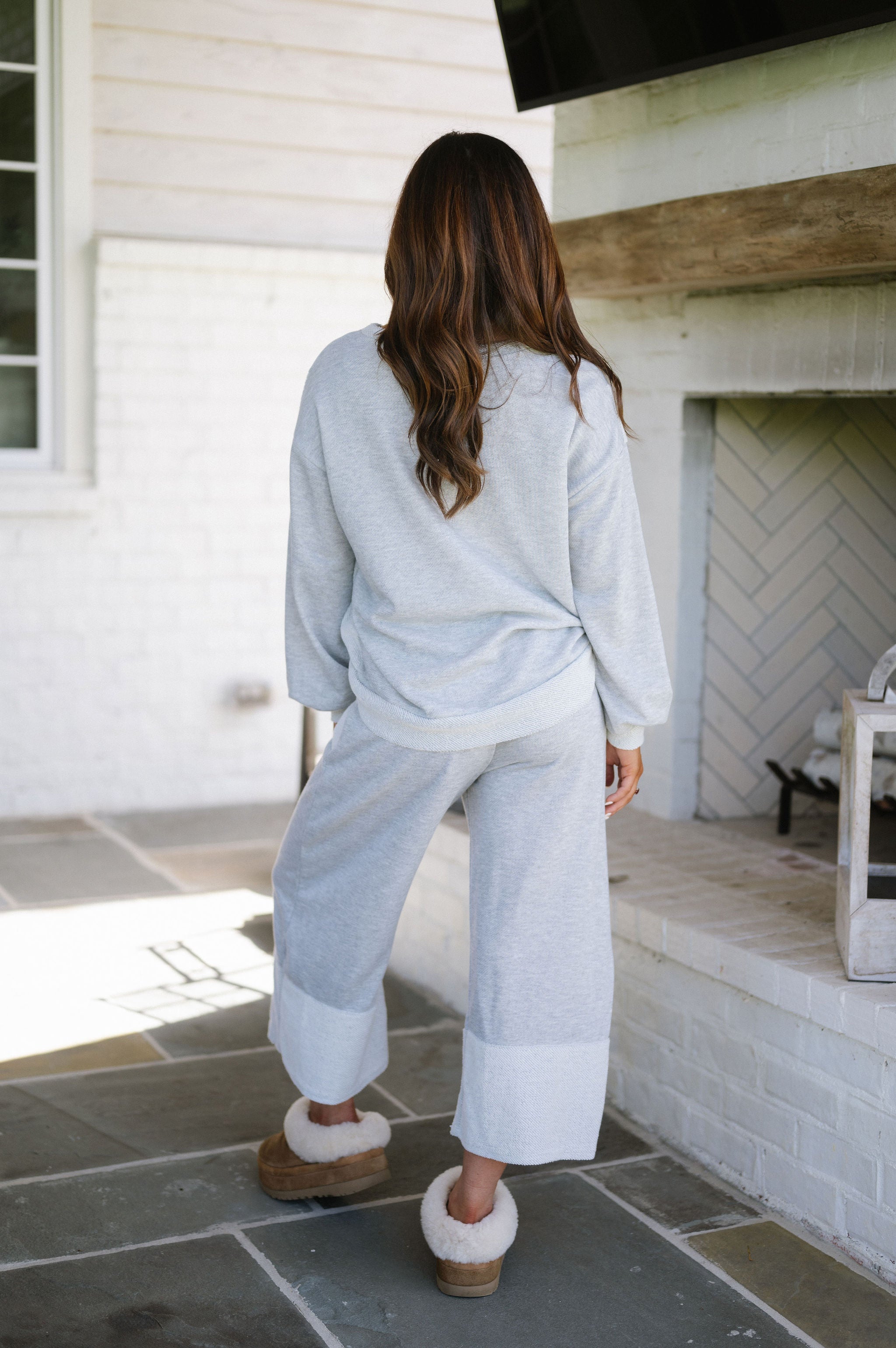 Stevie Lounge Set-Grey