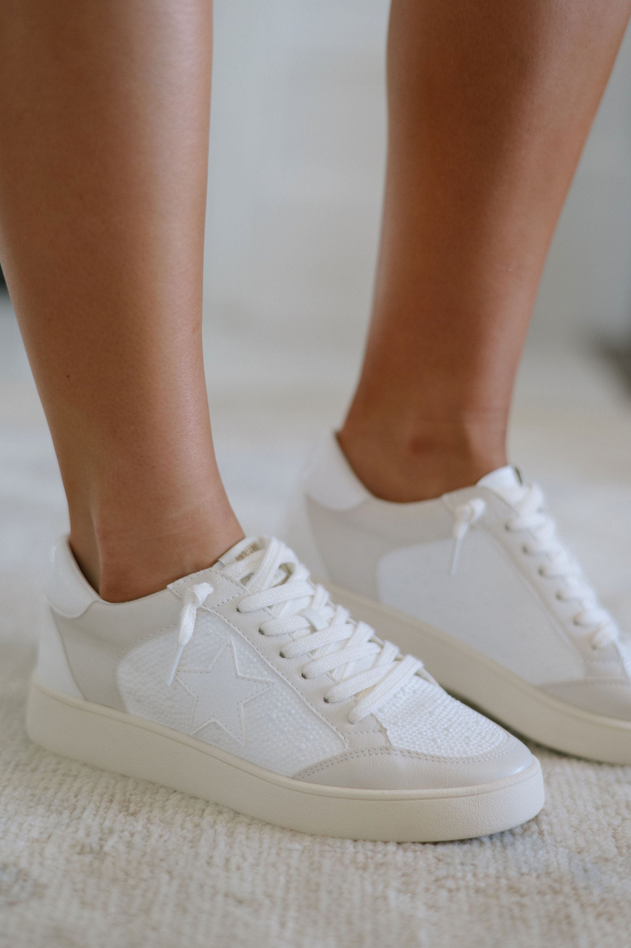 Juniper Sneakers-White Beige