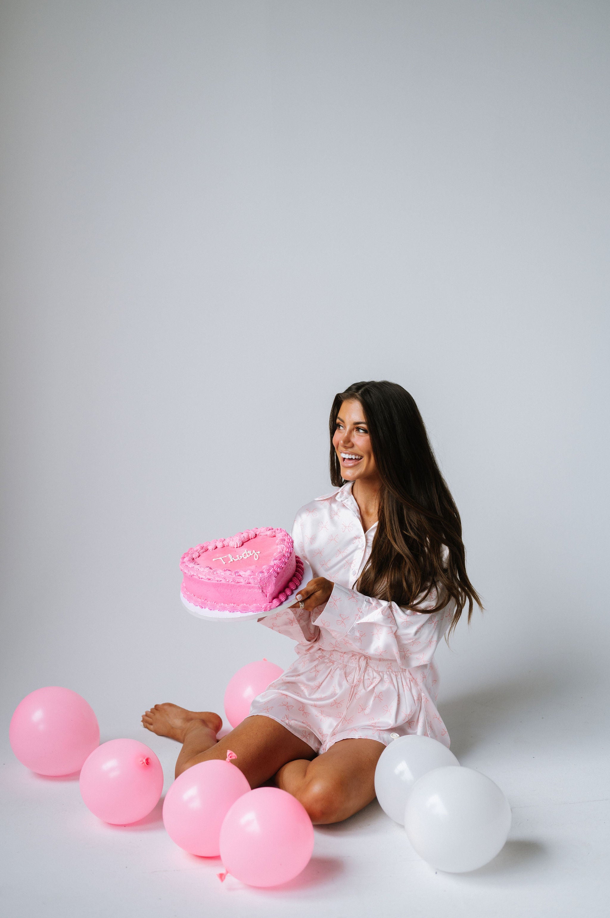 Baby Pink Bow Pajama Set