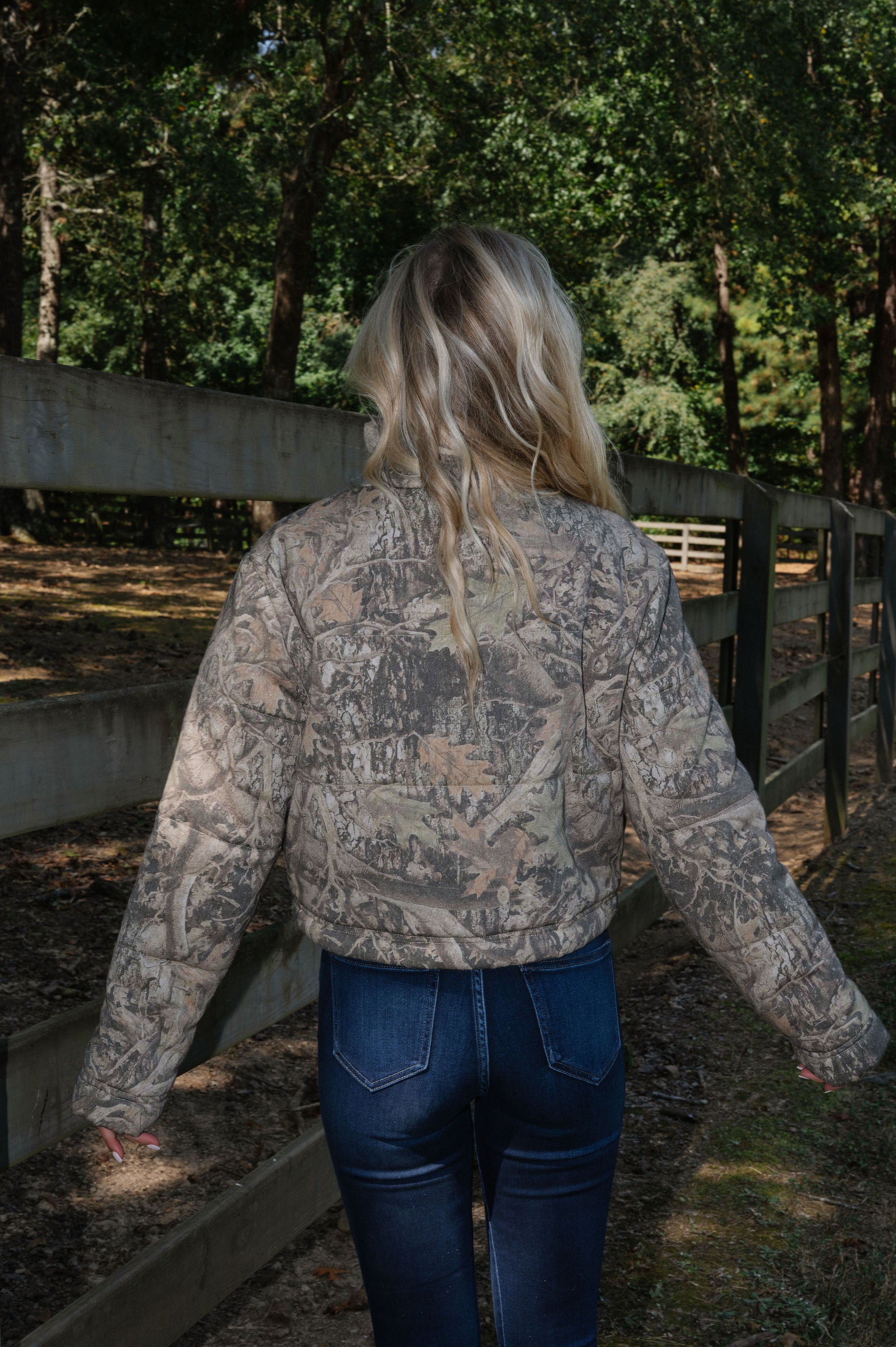 PRE ORDER// Camo Puffer Jacket