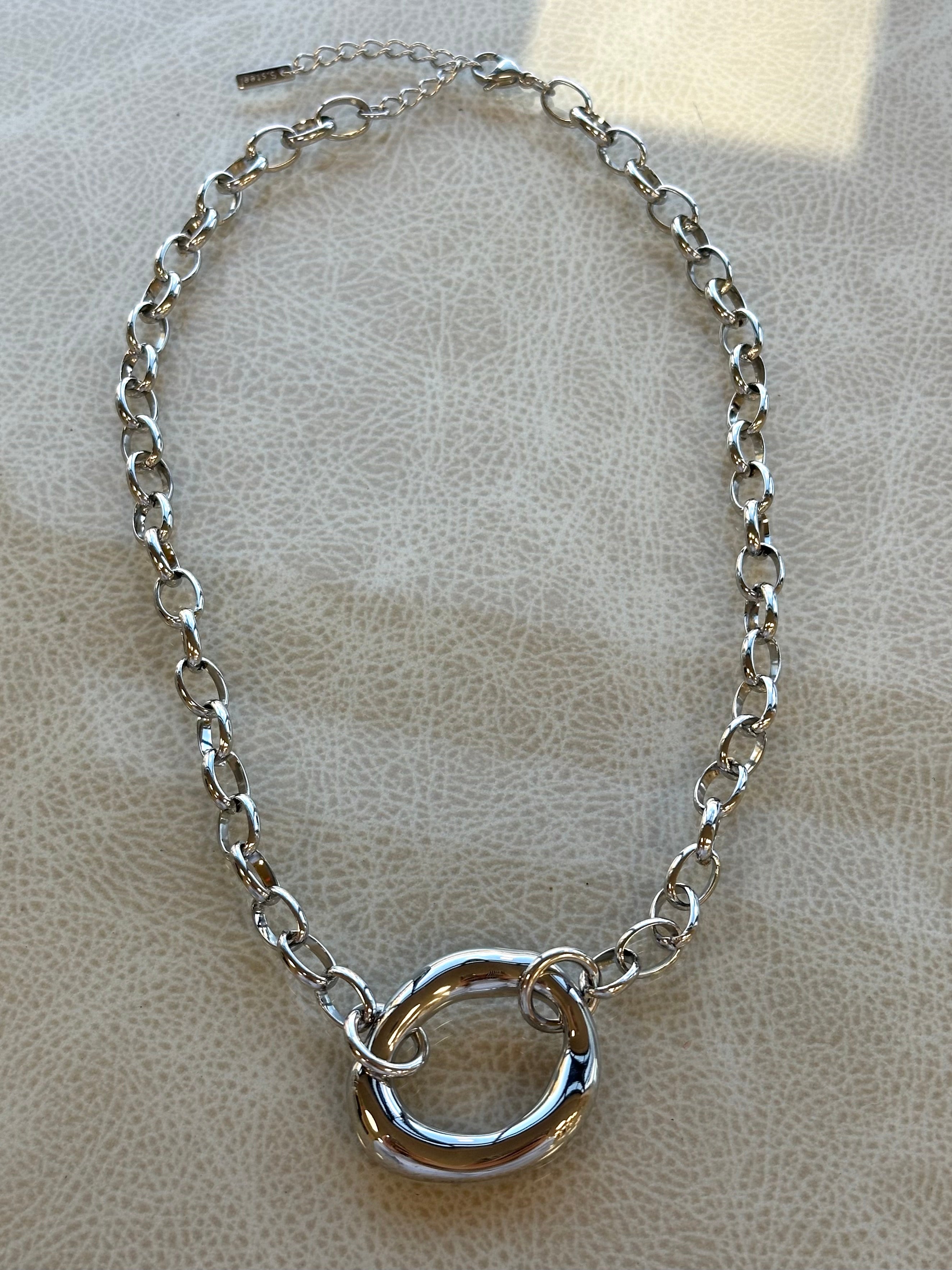 Scotty Necklace-Silver