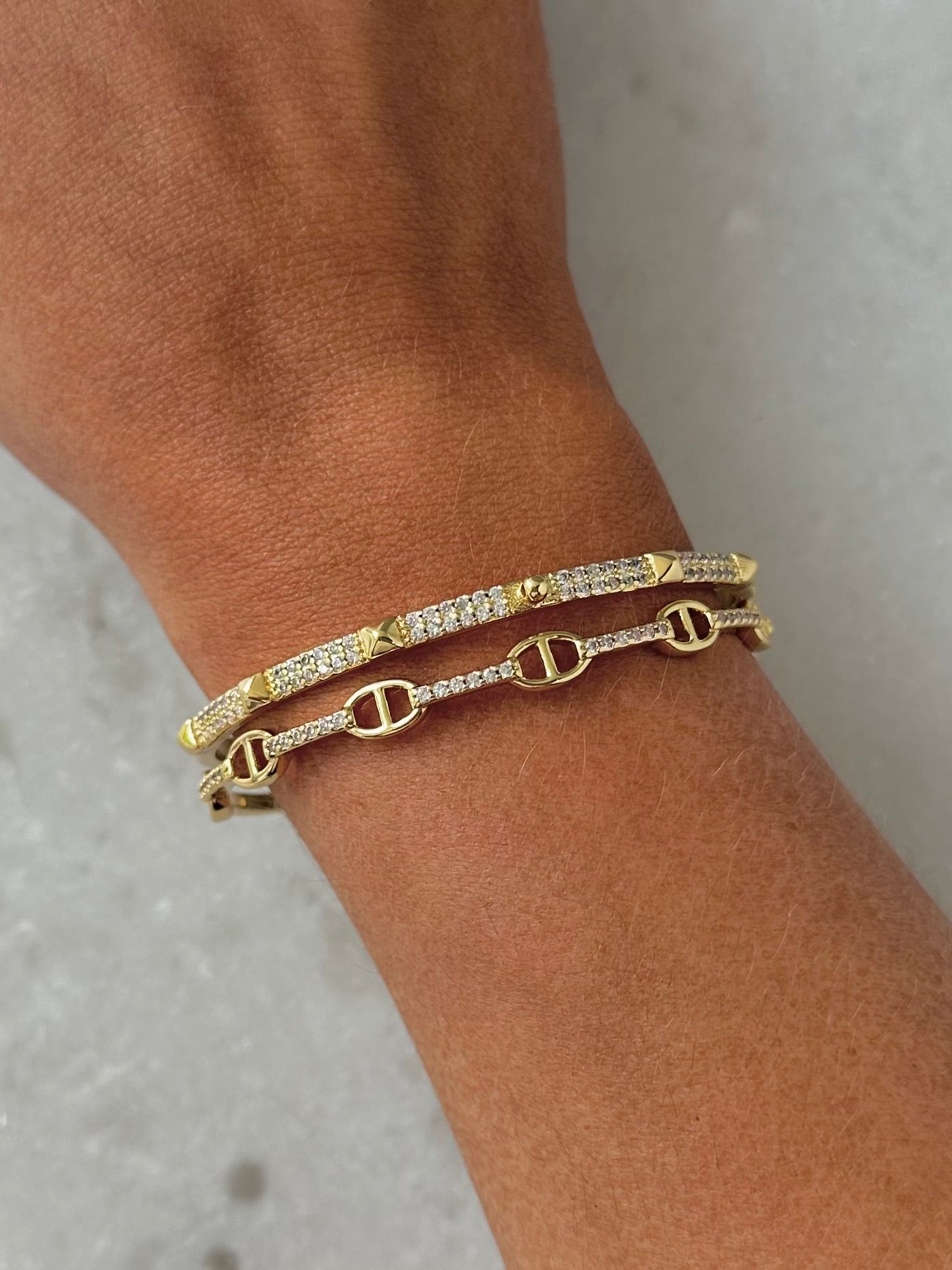 Nico Gold Plated Bracelet